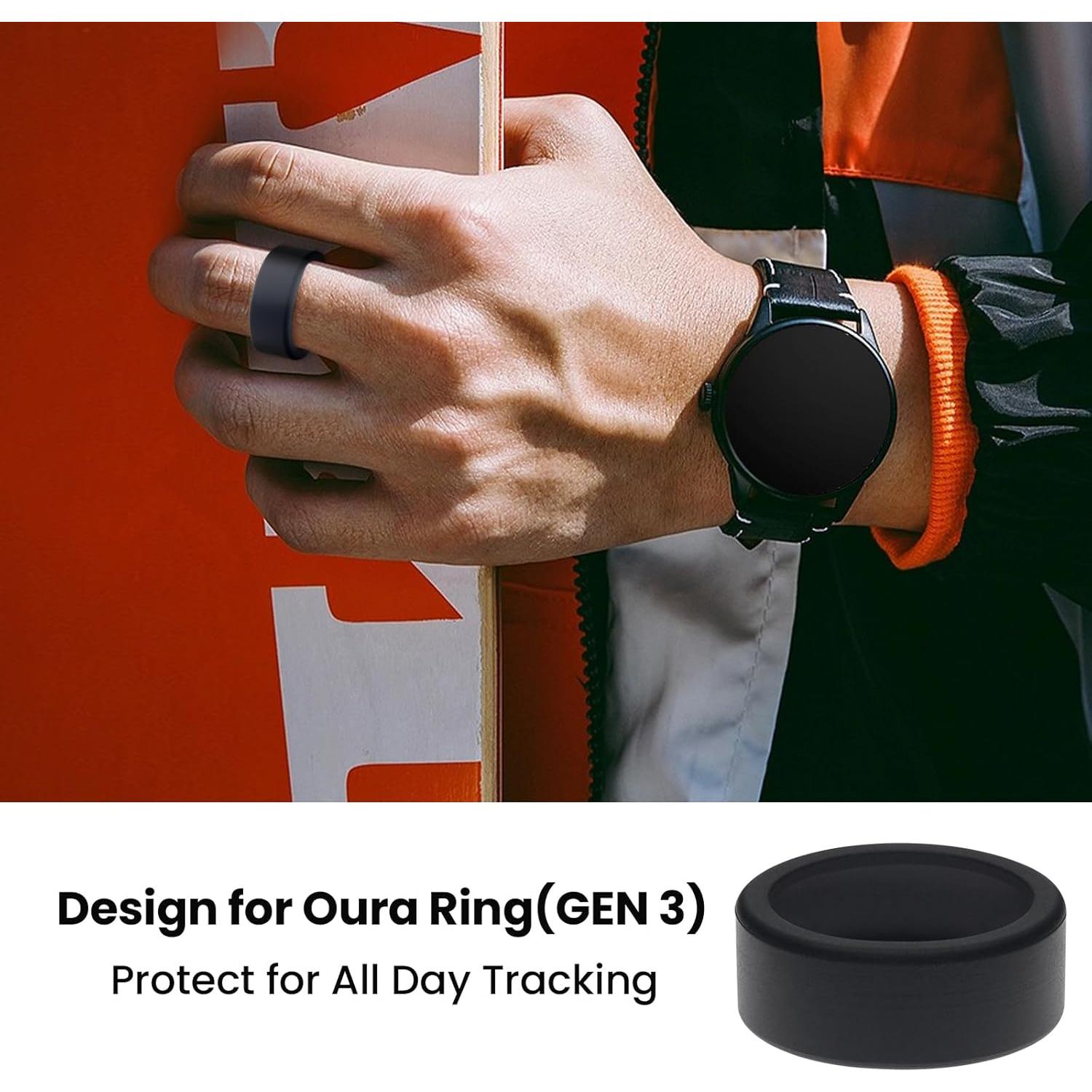 Cubierta de silicona para Oura Ring 4 y Gen3 - Tamaño S/M