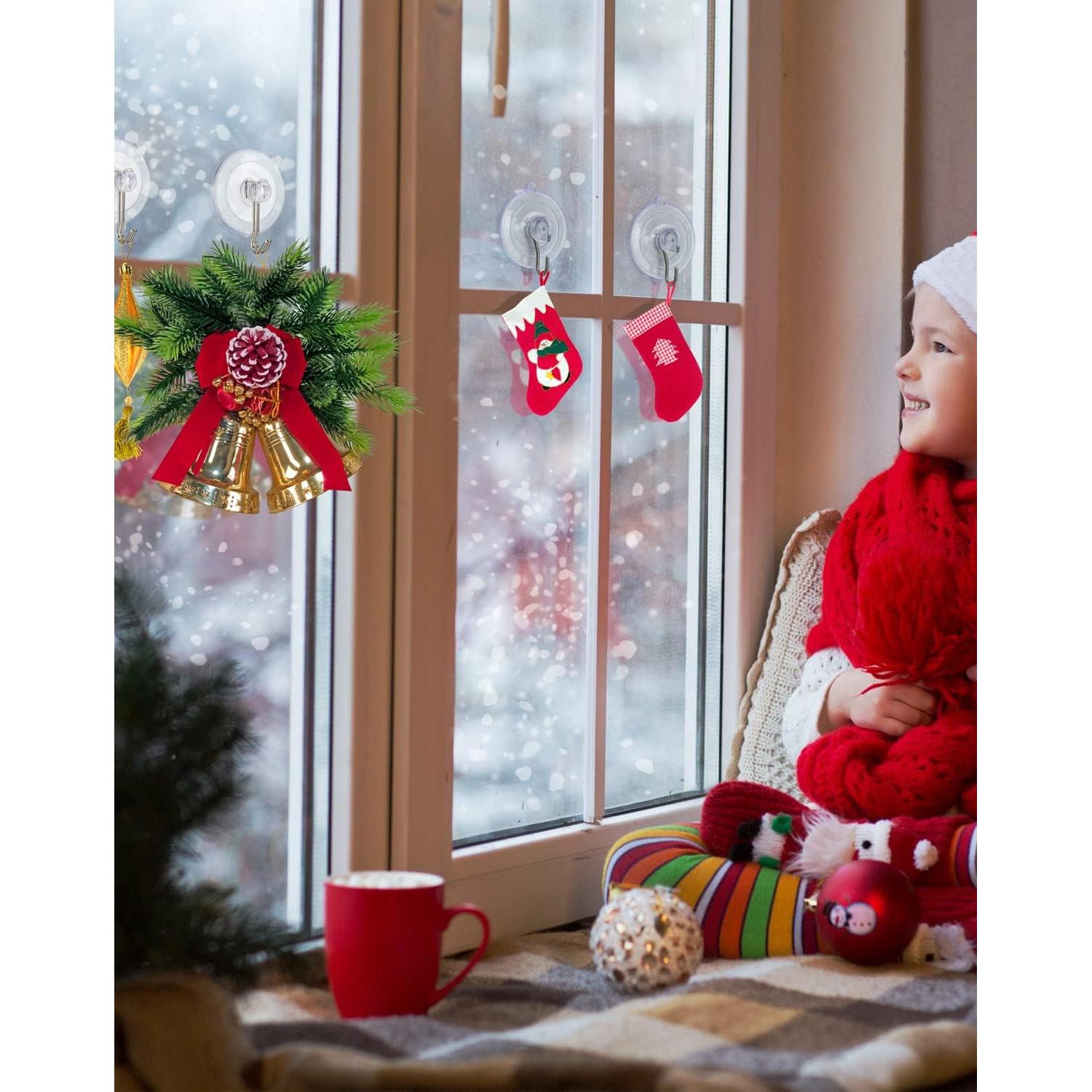 Ganchos de Ventosa LUPYJI 30 Unidades PVC Transparente 4.57 cm