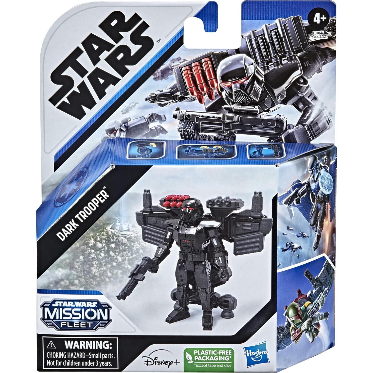 Figura Dark Trooper Star Wars Mission Fleet 6.35 cm con Jetpack