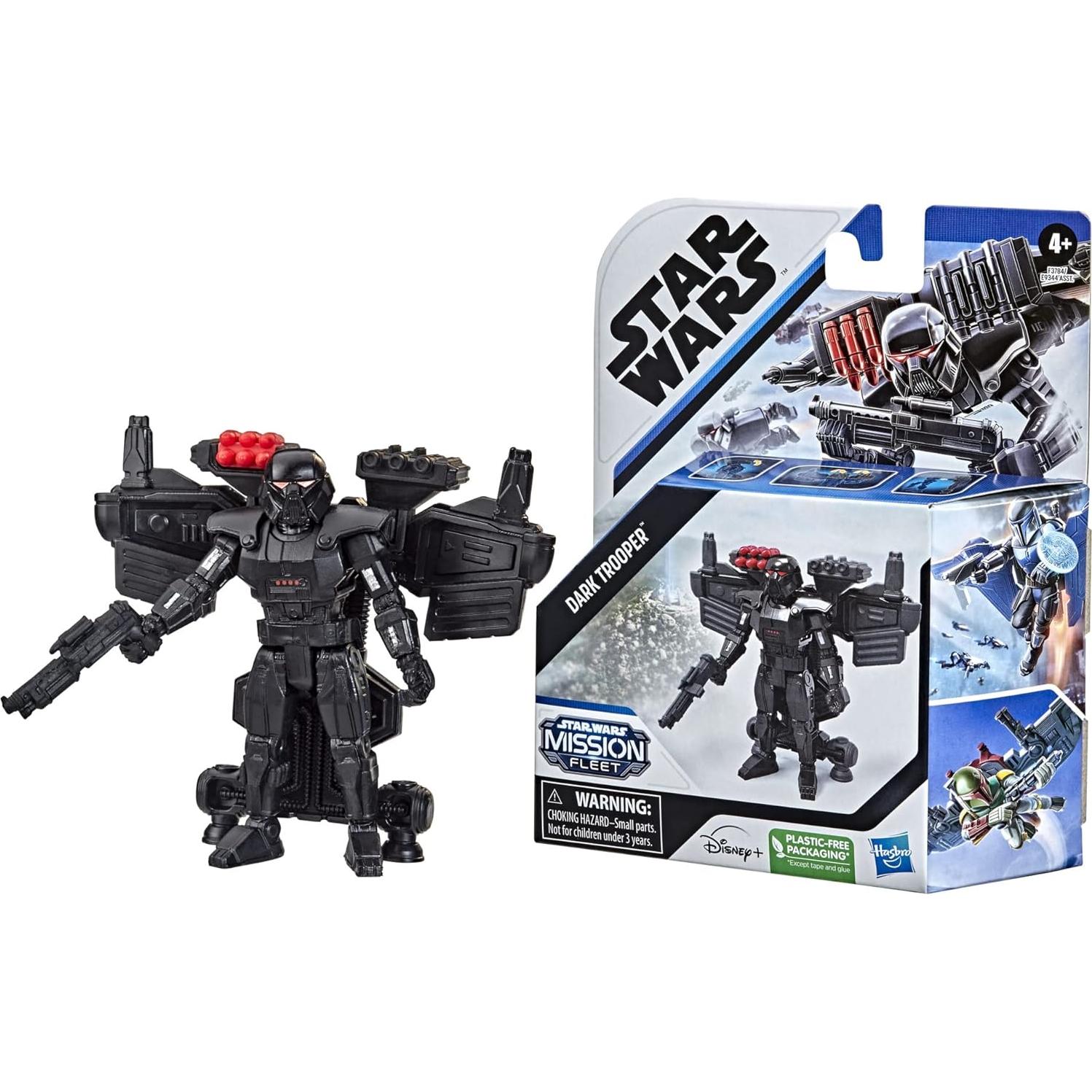 Figura Dark Trooper Star Wars Mission Fleet 6.35 cm con Jetpack