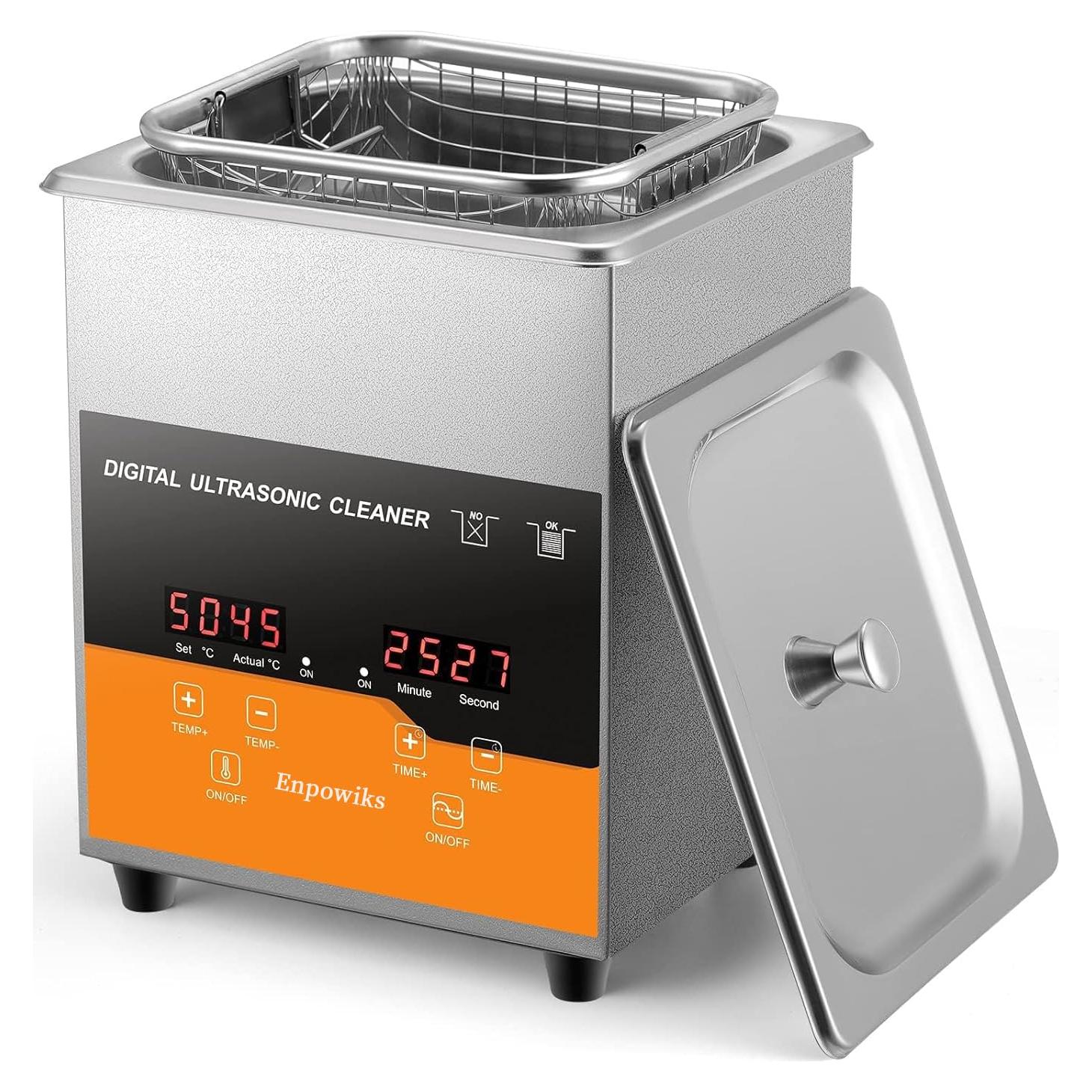 Limpiador Ultrasónico Enpowiks 2L para Joyería y Gafas