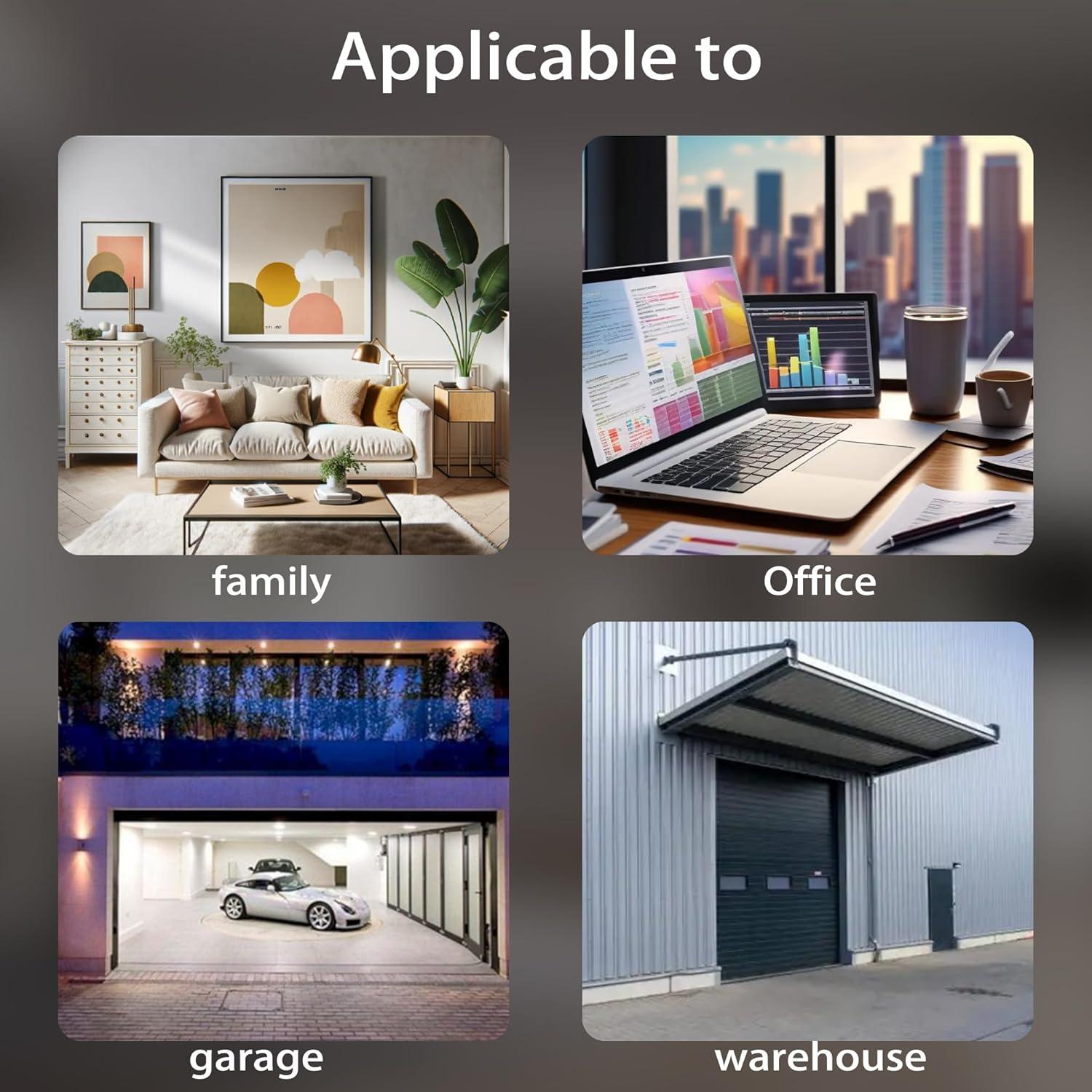 Sensor de Movimiento Infrarrojo QXMH WiFi 6m 128° con App