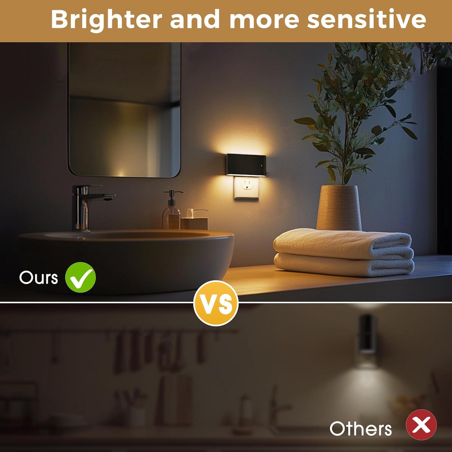 Luz Nocturna LED Regulable LOHAS 2 Paquete 3000K 0-100LM