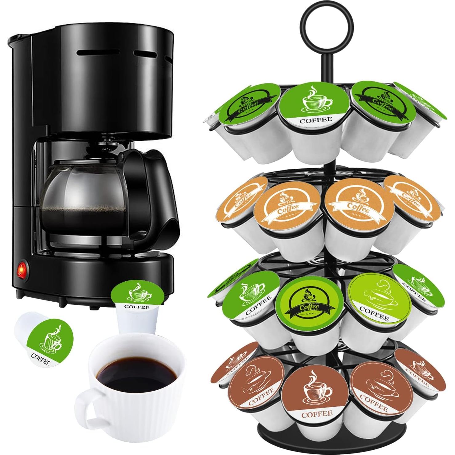 Soporte para cápsulas de café KIMIUP, 36 K-Cups, giratorio 360°