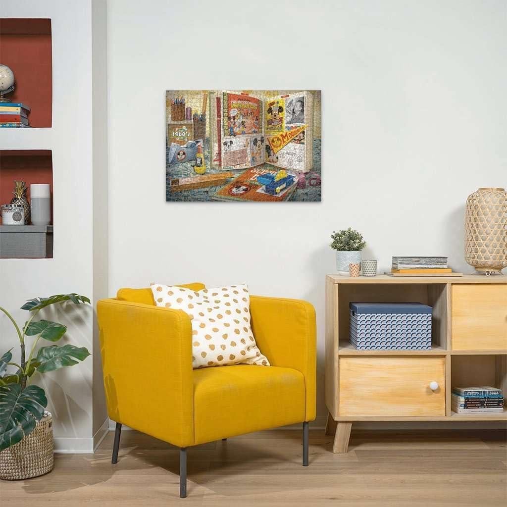 Rompecabezas Ravensburger 1000 Piezas Mickey 1960 - Relax y Diversión