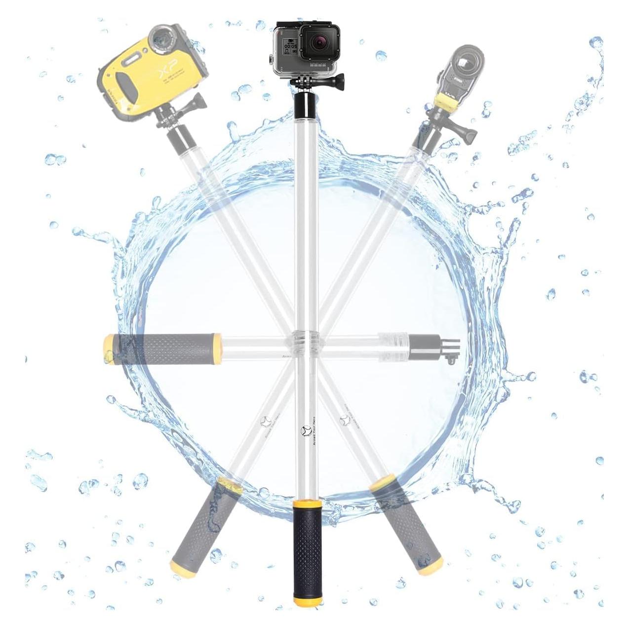 Palanca de Selfie Extensible Fantaseal 35-61 cm Antideslizante