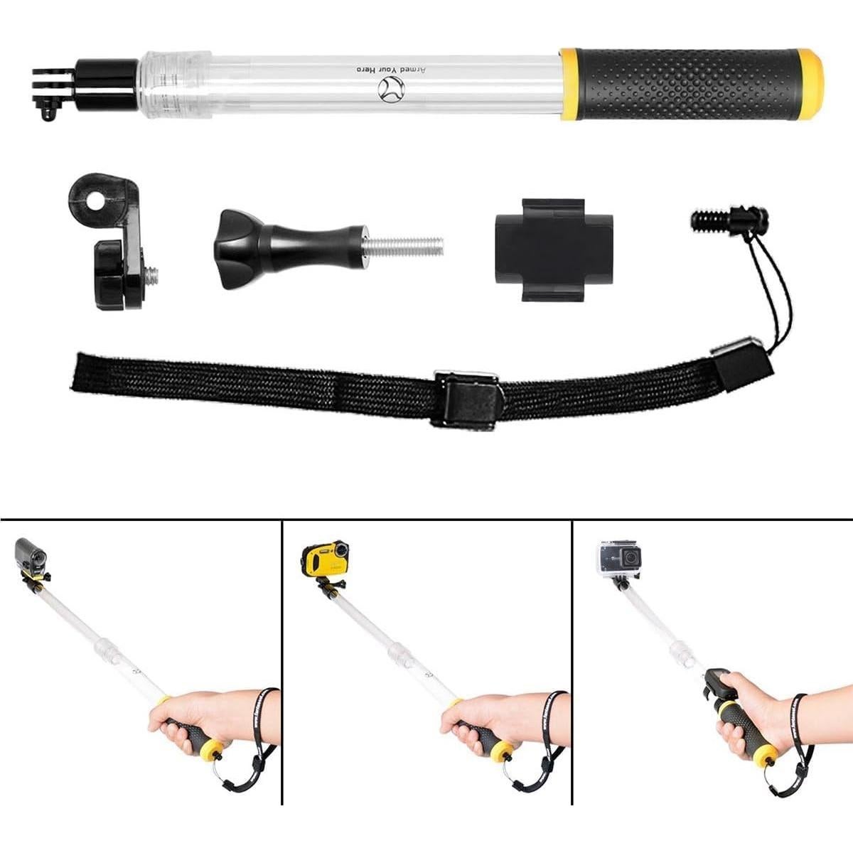 Palanca de Selfie Extensible Fantaseal 35-61 cm Antideslizante