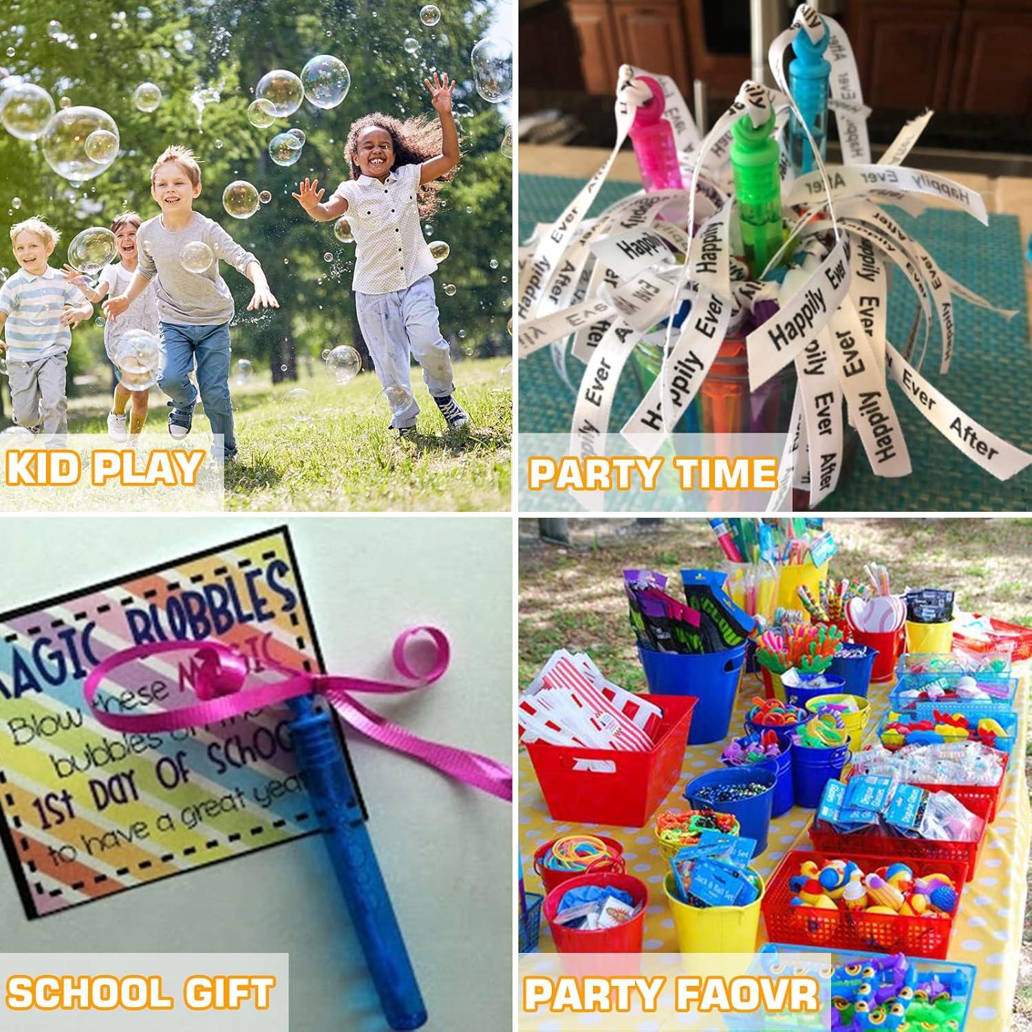 160 Varitas de Burbujas Neón Uzoxlsn para Niños 10.16 cm