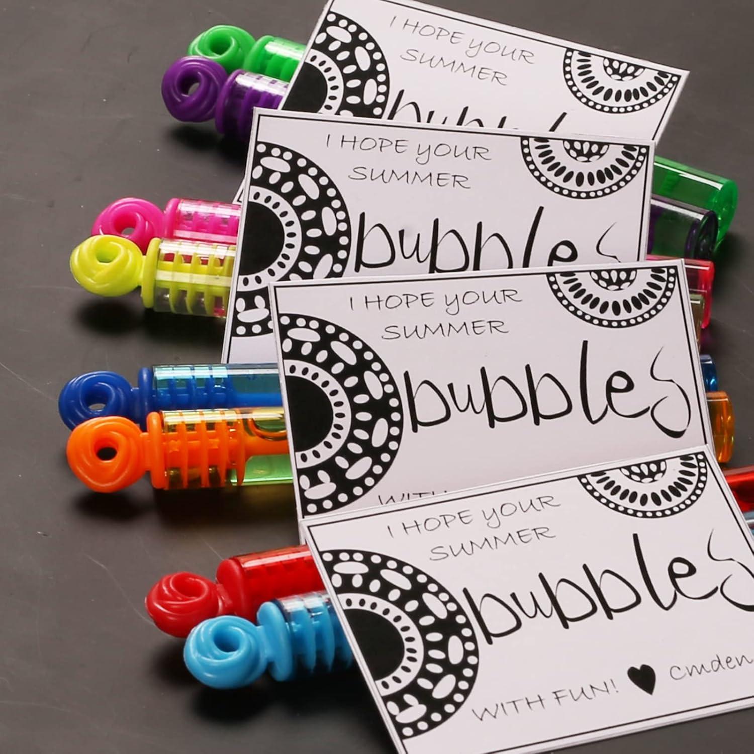 160 Varitas de Burbujas Neón Uzoxlsn para Niños 10.16 cm