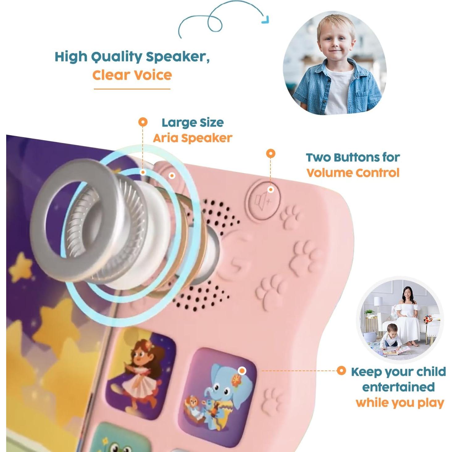 Libro Musical Bilingüe Go Go - 8 Canciones para Bebés 1-3 Años