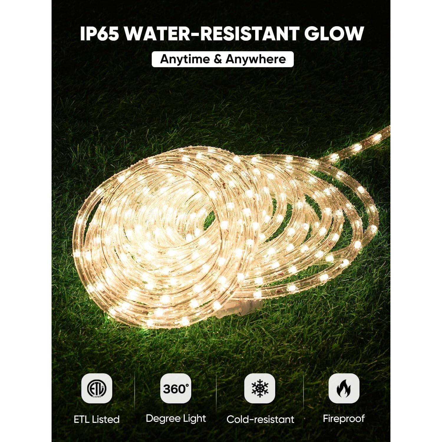 Luz de Cuerda LED GZBtech 5M RGBWW Impermeable IP65