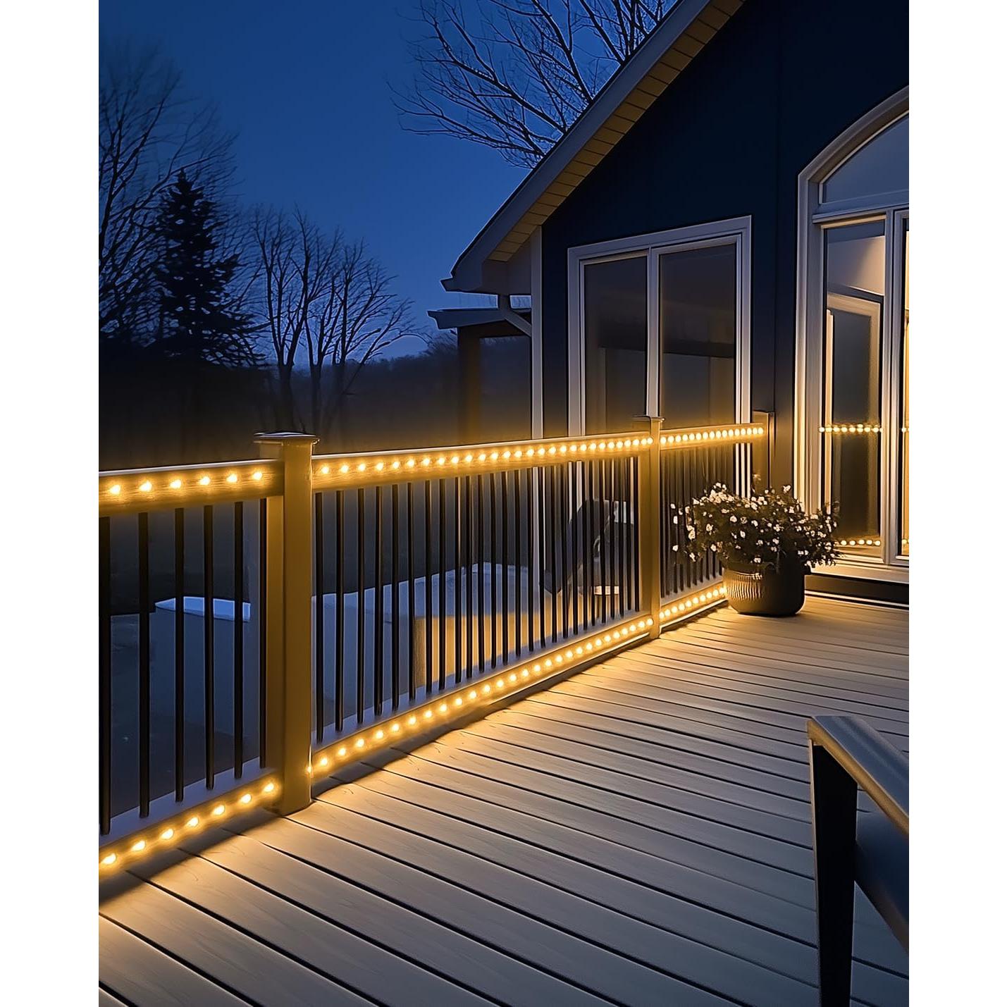 Luz de Cuerda LED GZBtech 5M RGBWW Impermeable IP65