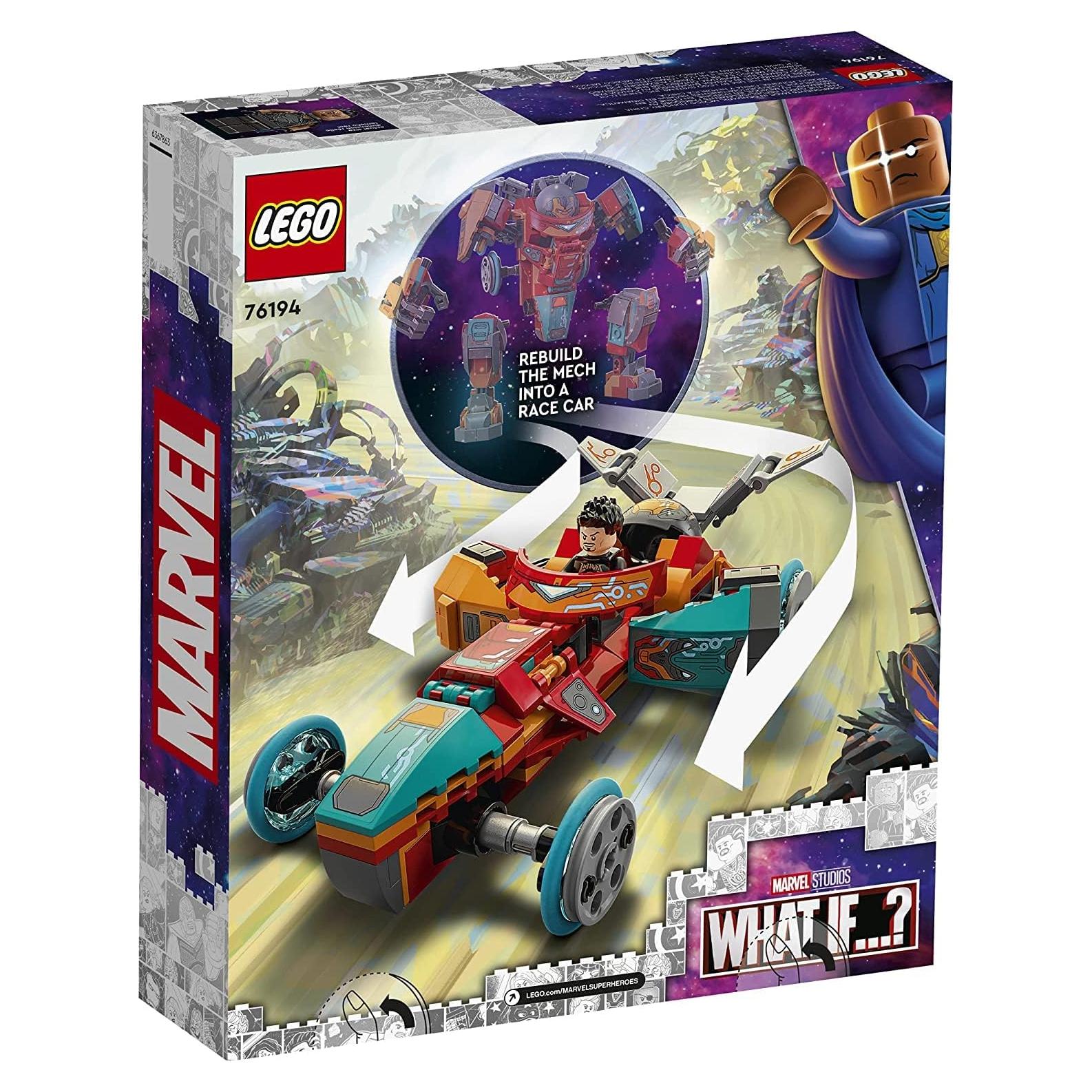 LEGO Marvel Iron Man Sakaariano 76194 - Kit de Construcción 369 Piezas