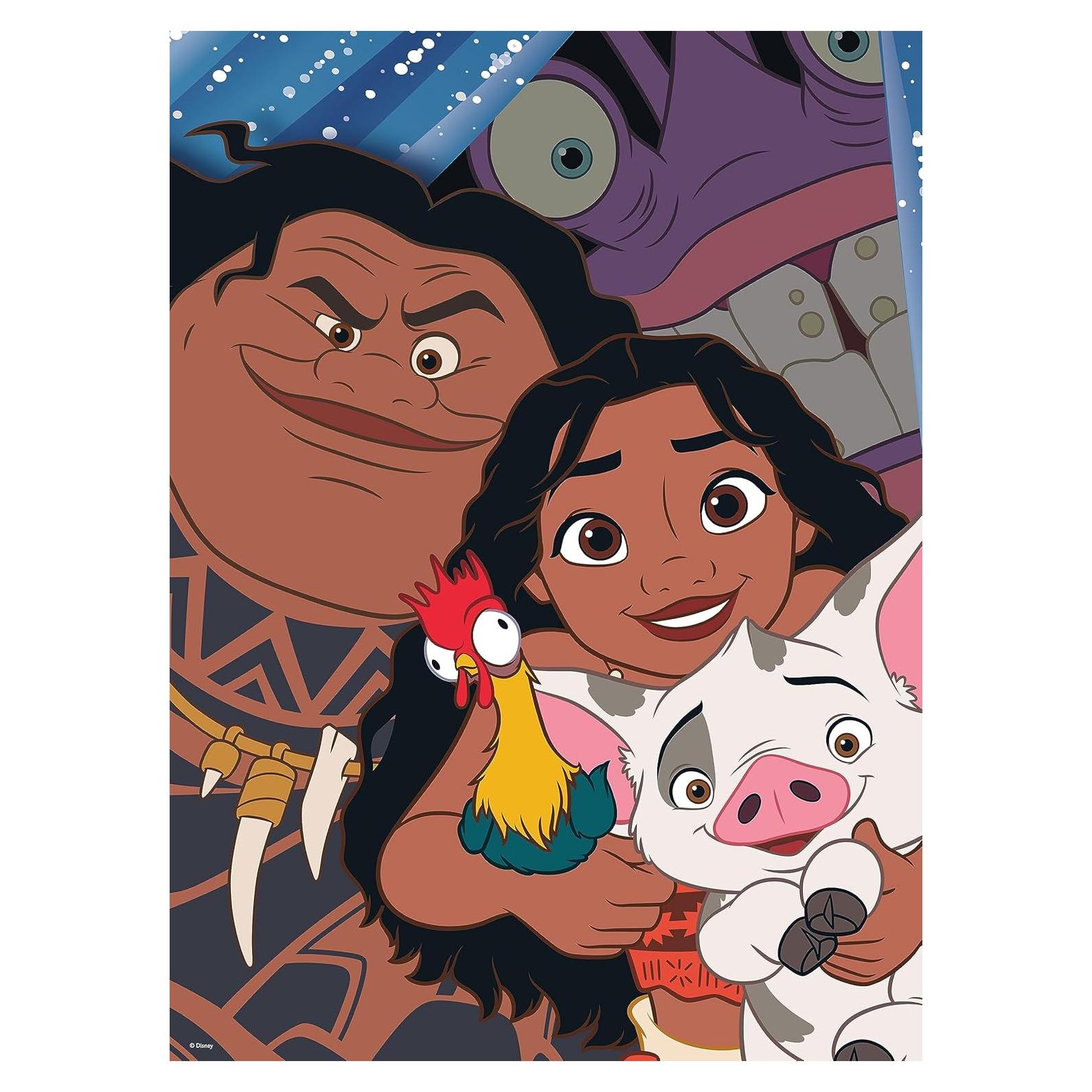 Rompecabezas Disney 100 Aniversario Moana Ceaco 200 Piezas