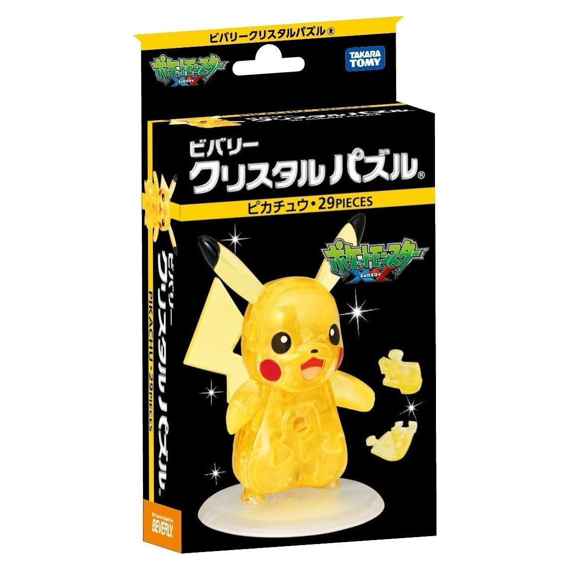 Rompecabezas 3D de Cristal Pikachu - 29 Piezas Beverly