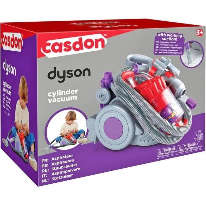 Aspiradora de Juguete Casdon Dyson DC22 con Succión Real