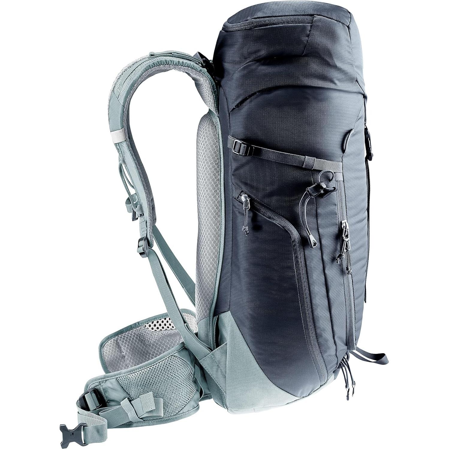 Mochila Deuter Trail 24L Negra para Montañismo y Escalada