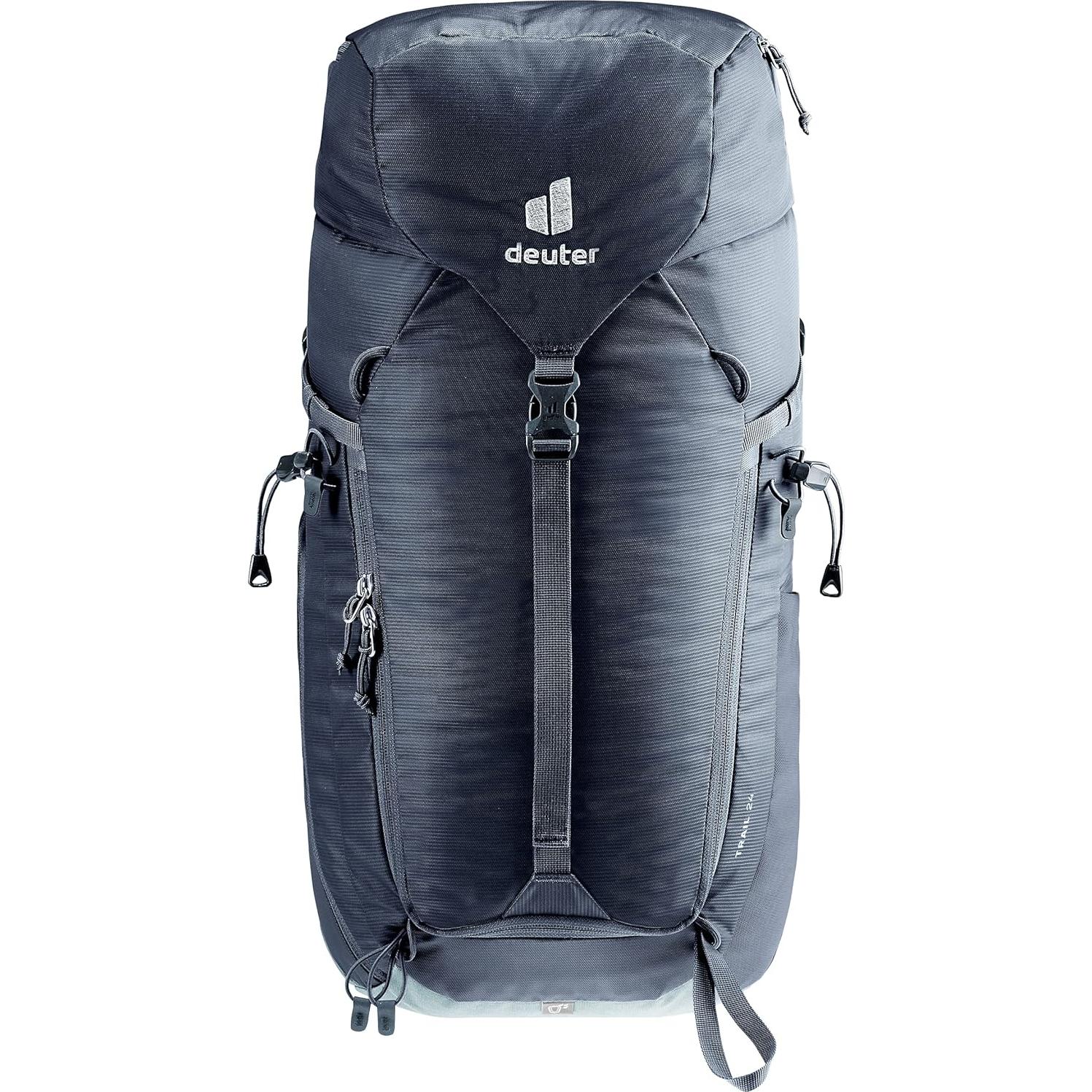 Mochila Deuter Trail 24L Negra para Montañismo y Escalada