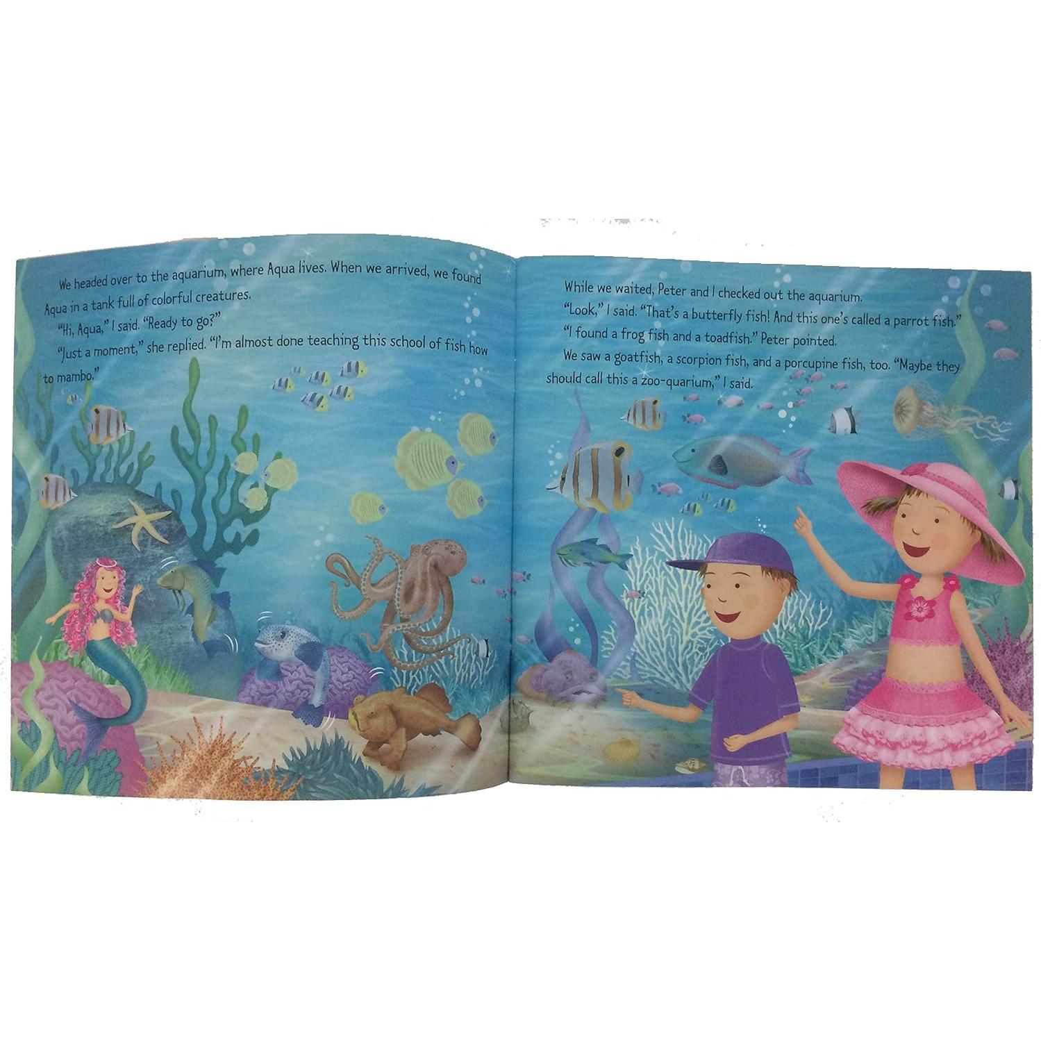 Muñeca Sirena Ganz Shimmer Cove Shelly con Libro y Stickers