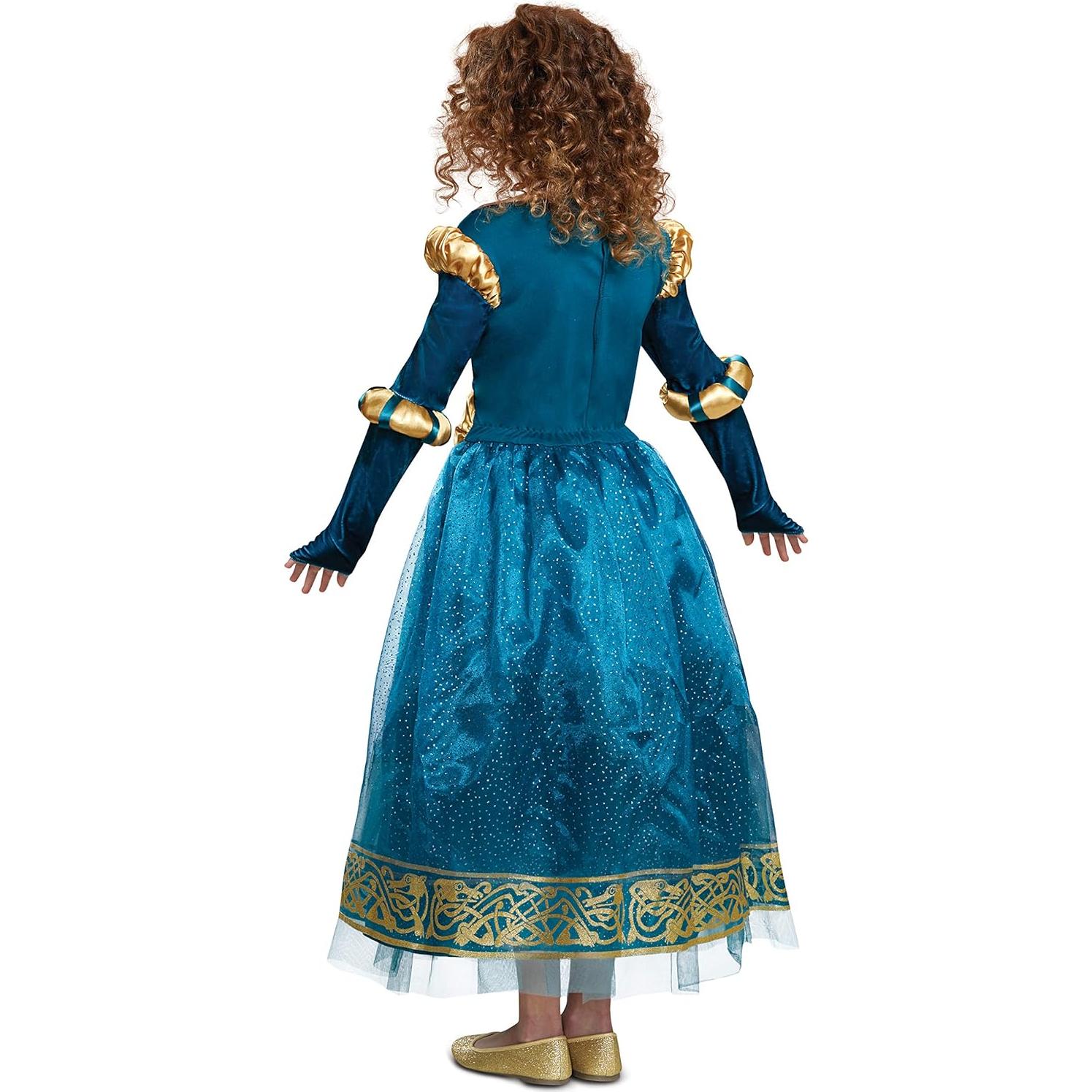 Disfraz Princesa Disney Merida Deluxe Verde 3T-4T