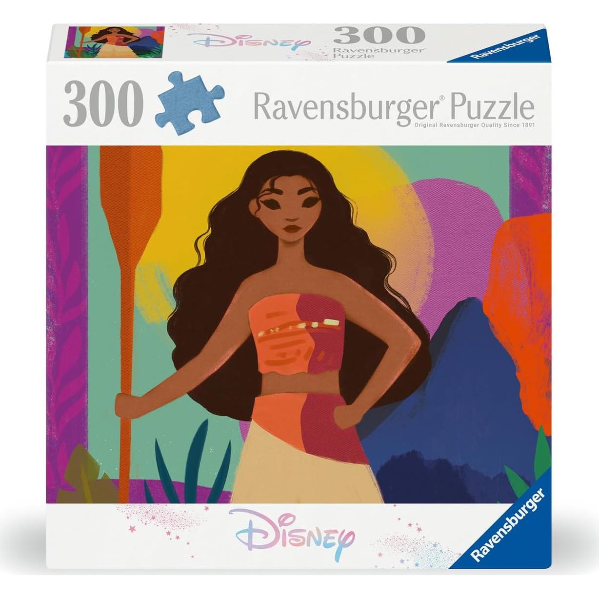 Rompecabezas Ravensburger Moana 300 Piezas - Arte Oceánico
