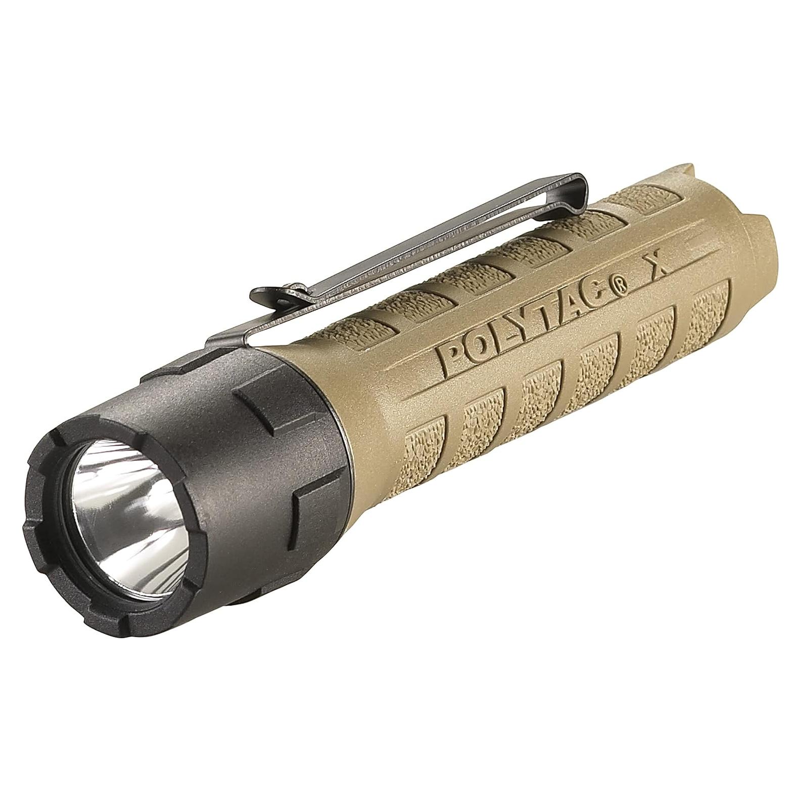 Linterna Táctica Streamlight PolyTac X USB 600 Lúmenes Coyote