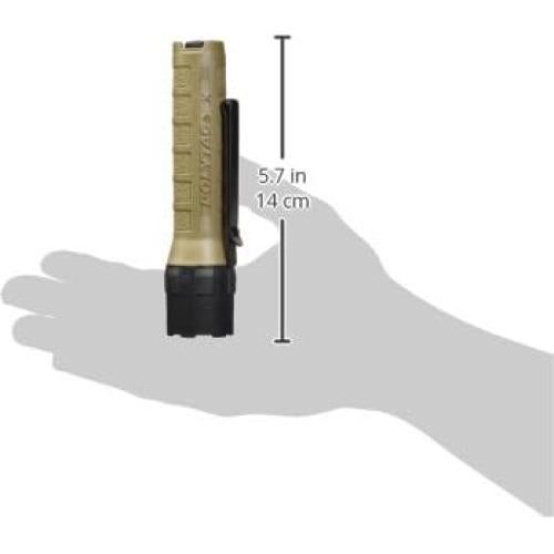 Linterna Táctica Streamlight PolyTac X USB 600 Lúmenes Coyote