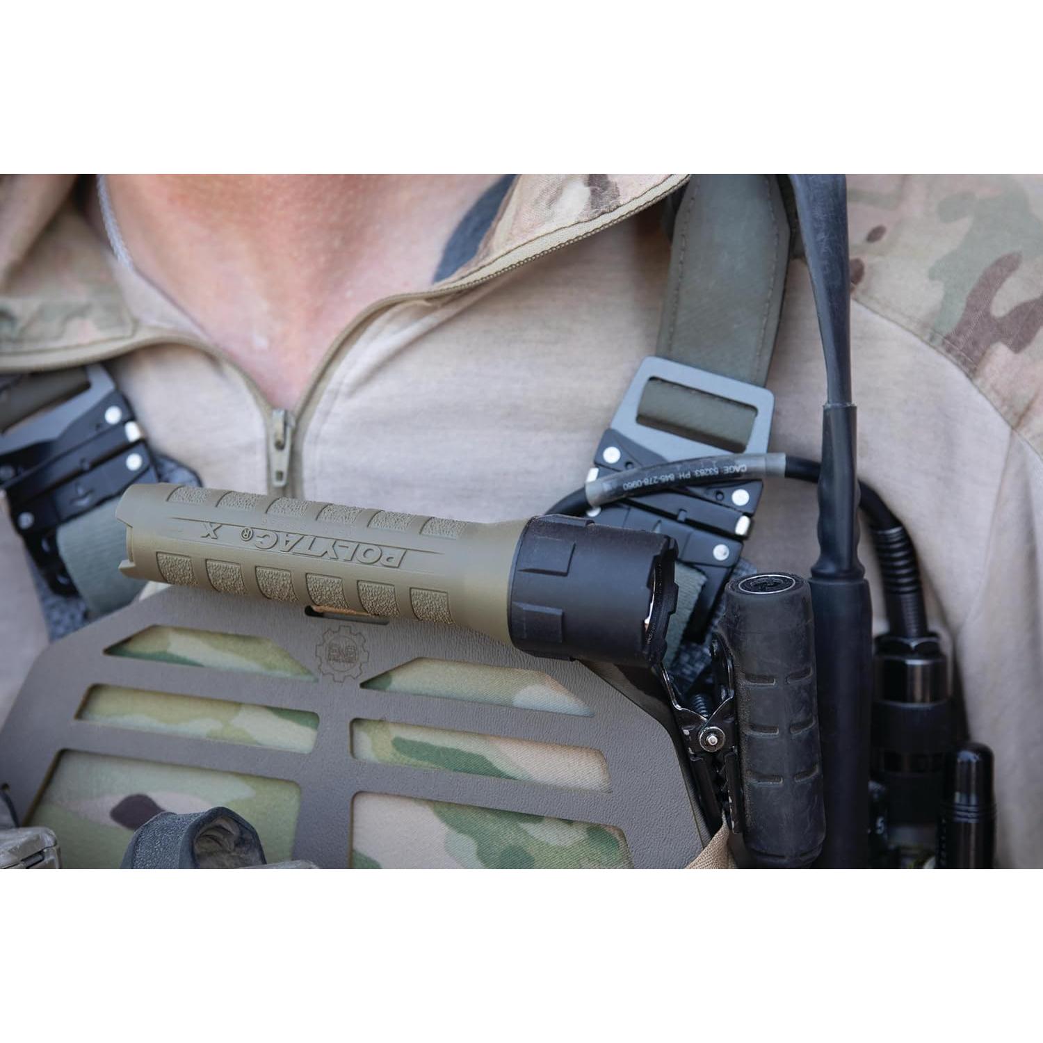 Linterna Táctica Streamlight PolyTac X USB 600 Lúmenes Coyote