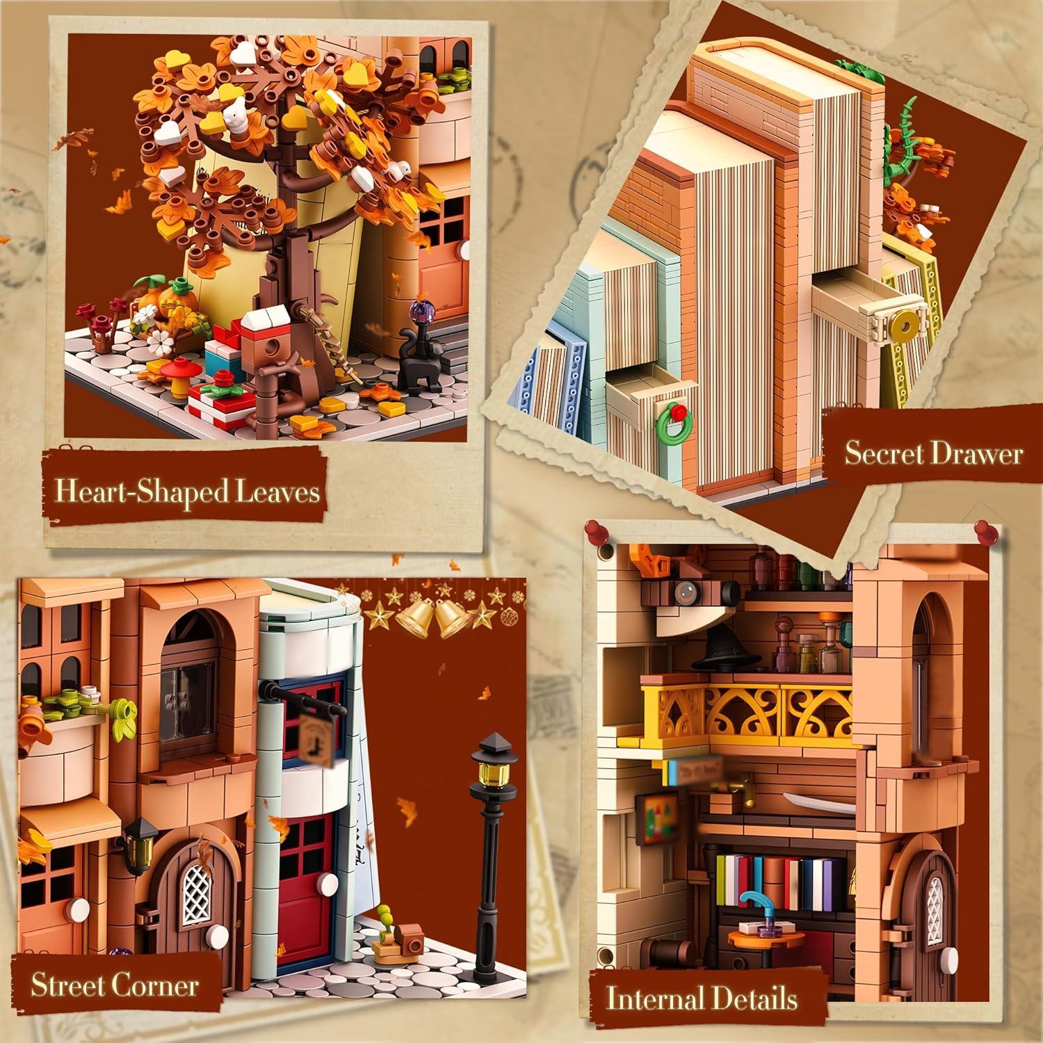 Juego de Construcción Sujetalibros TekYetoi 1488 Piezas