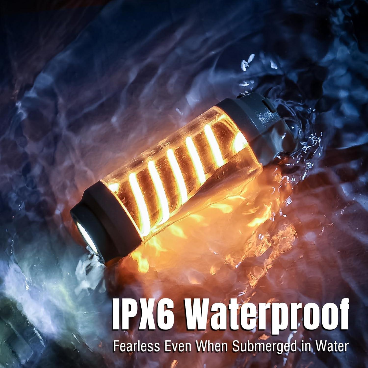 Linterna Portátil Raddy CL-1 Recargable IPX6 7 Modos Luz