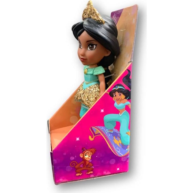 Muñeca Mini Poseable Princesa Disney Jazmín 8.89 cm