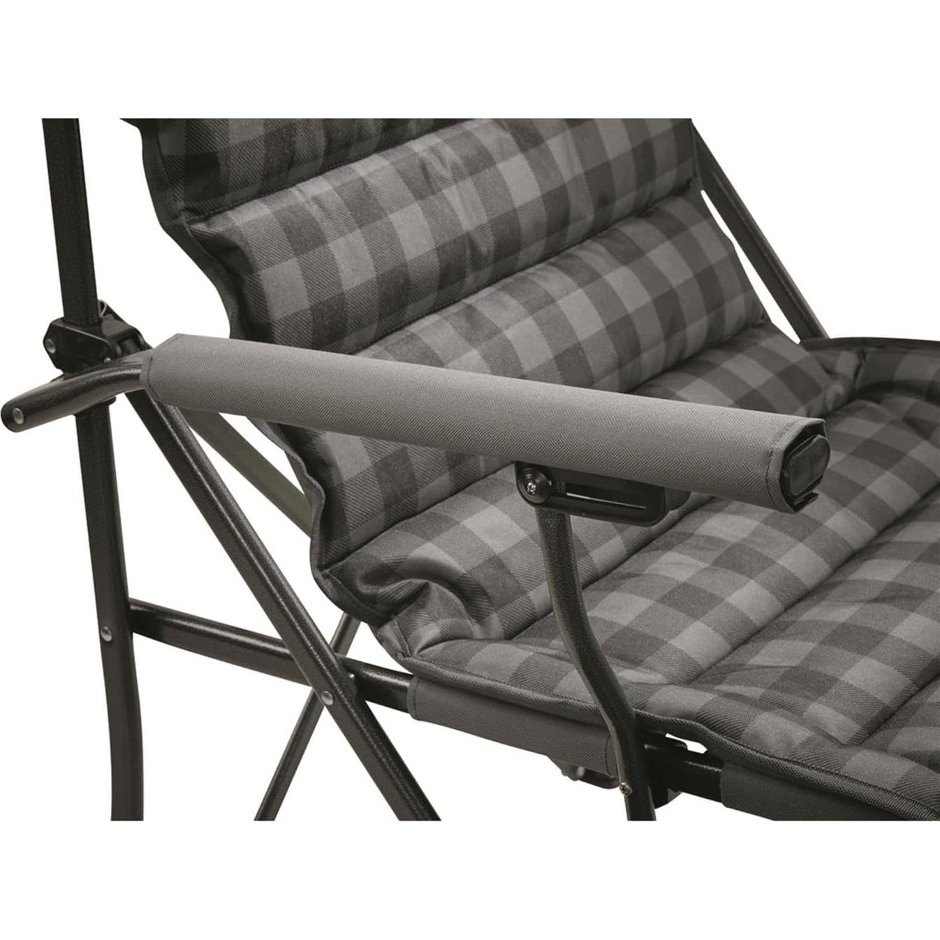 Silla de Camping Guía Gear Mammoth XL Padded 500 lb Gris