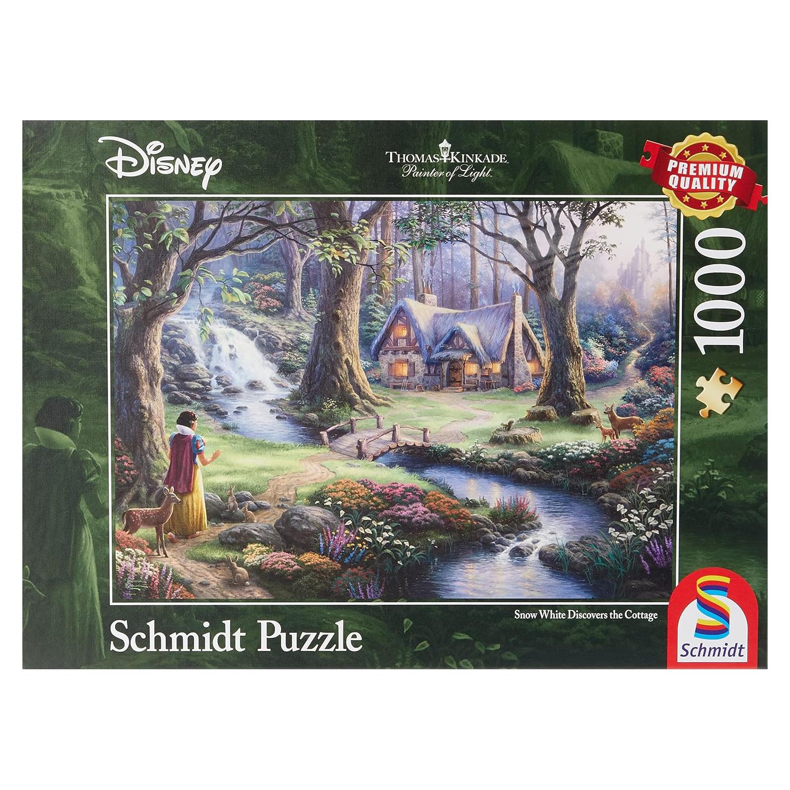 Rompecabezas 1000 Piezas Schmidt Thomas Kinkade Blancanieves