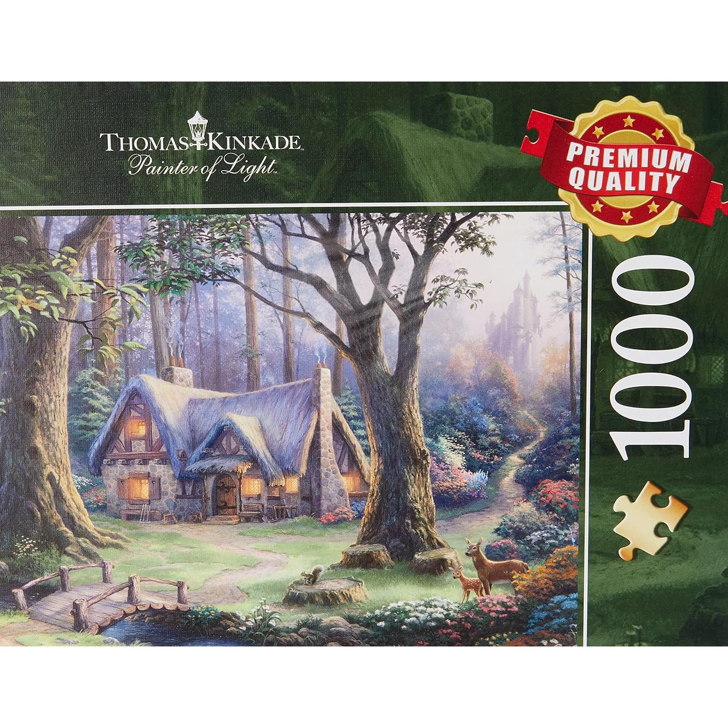 Rompecabezas 1000 Piezas Schmidt Thomas Kinkade Blancanieves
