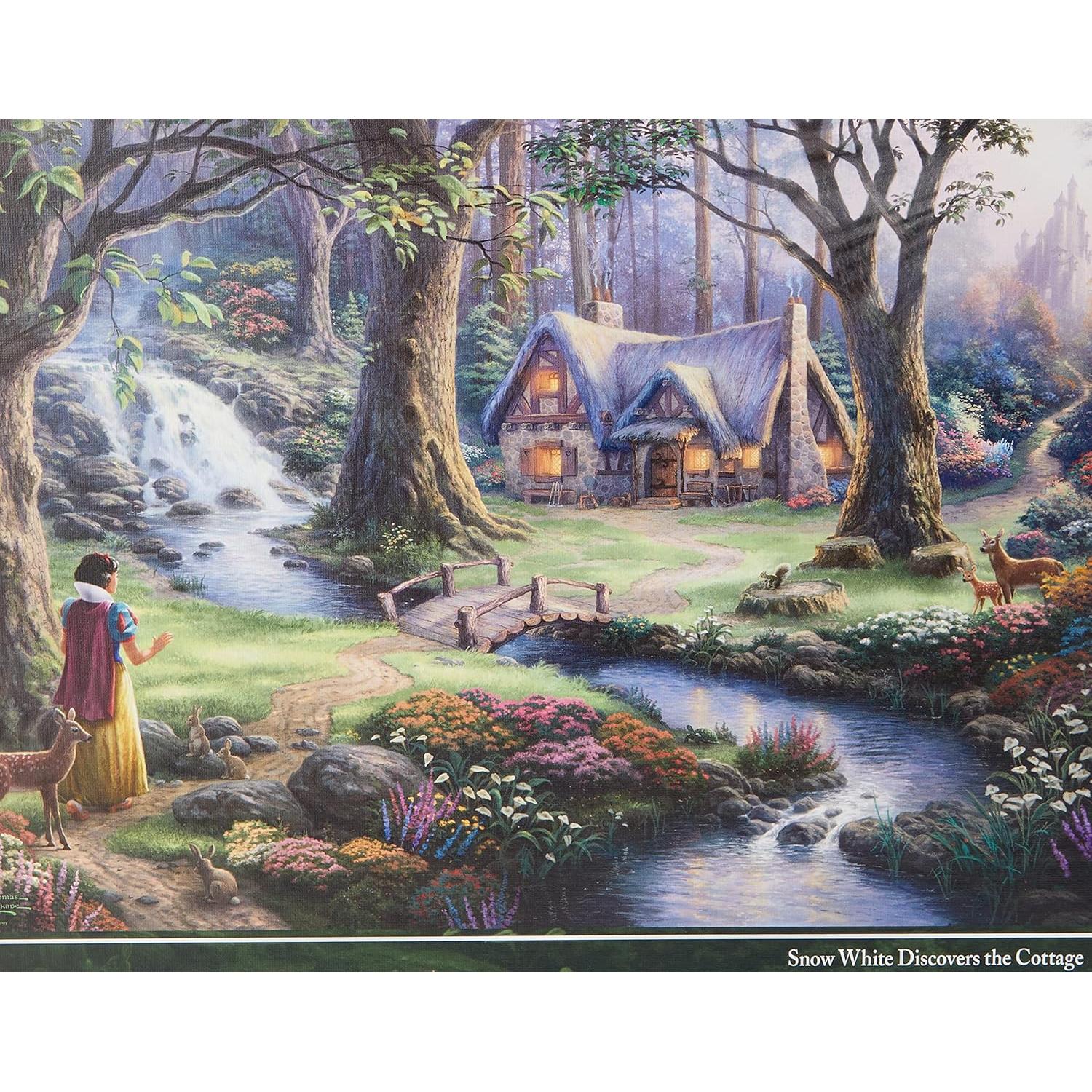 Rompecabezas 1000 Piezas Schmidt Thomas Kinkade Blancanieves