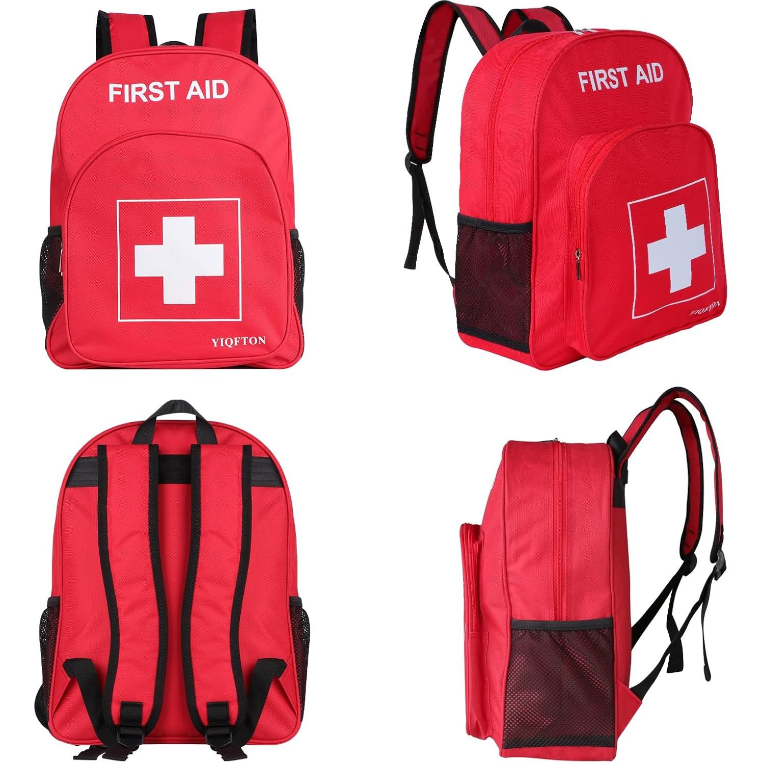 Mochila de Primeros Auxilios Vacía YIQFTON 30x15x40 cm Impermeable