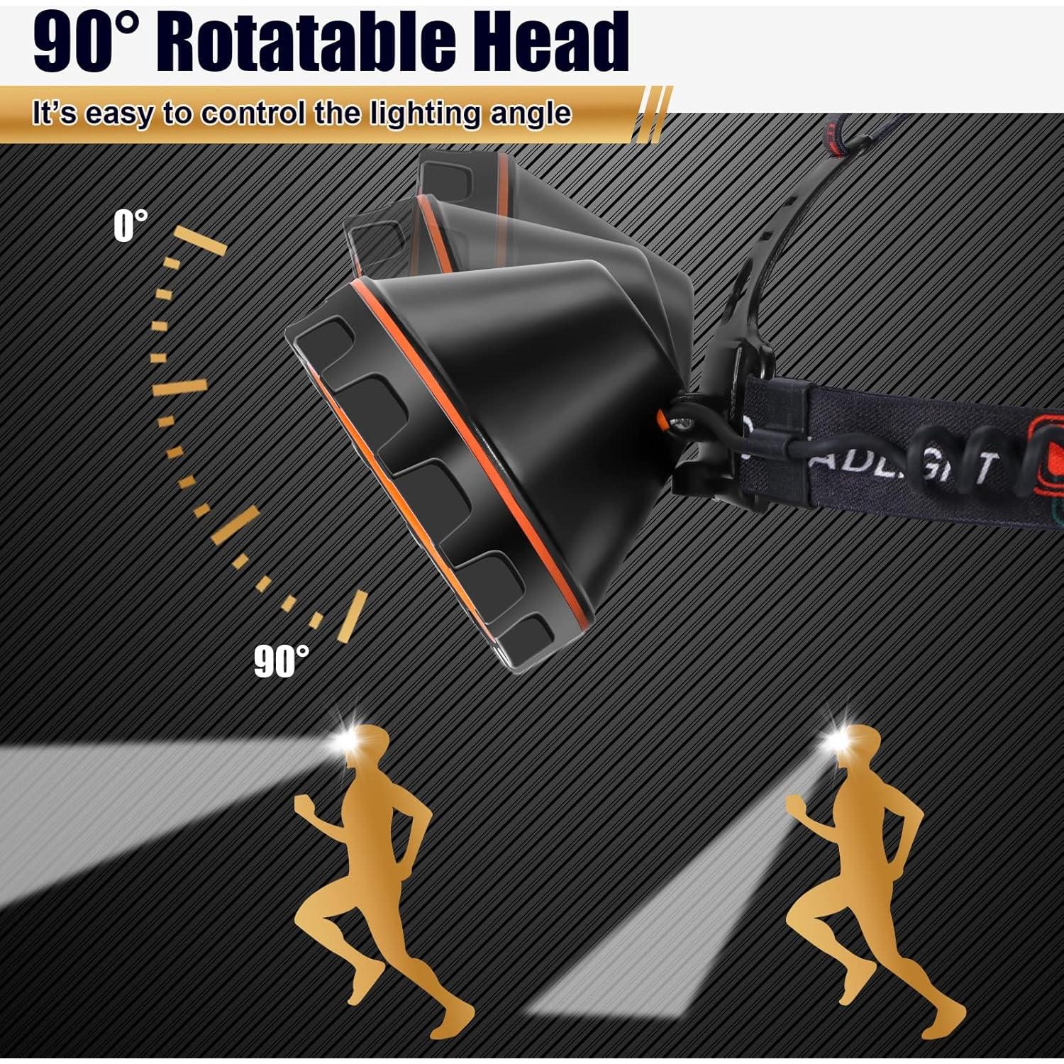 Lámpara Frontal Recargable Hunting Friends LED 8401 IP4
