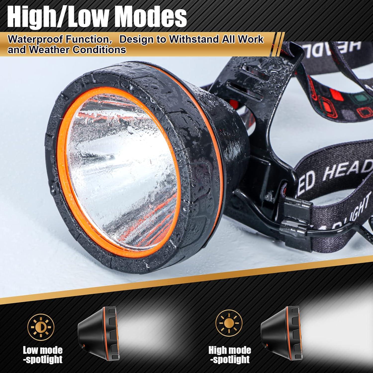 Lámpara Frontal Recargable Hunting Friends LED 8401 IP4