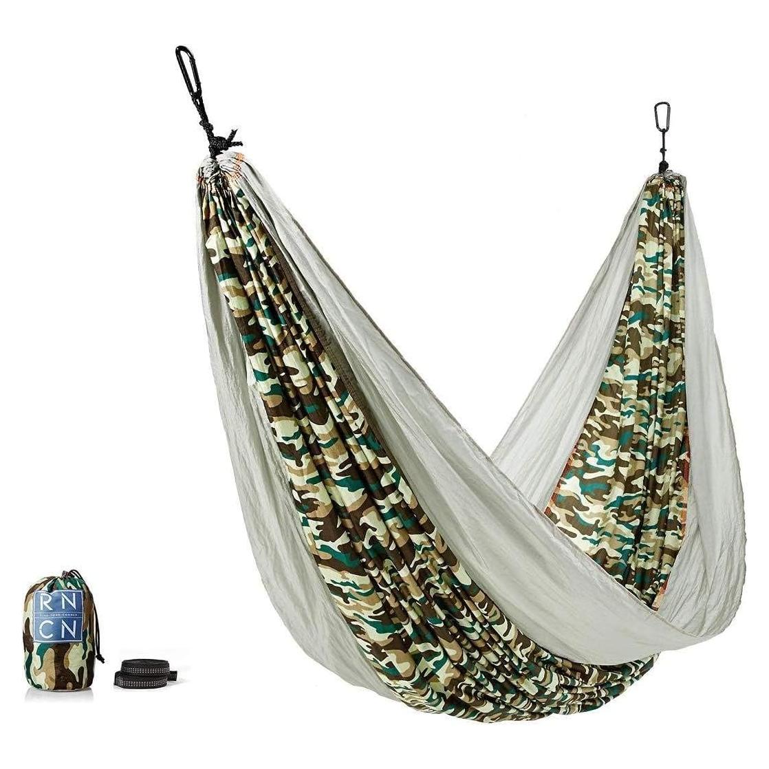 Hamaca Doble Rincon Outdoor Camo 284x188 cm Resistente