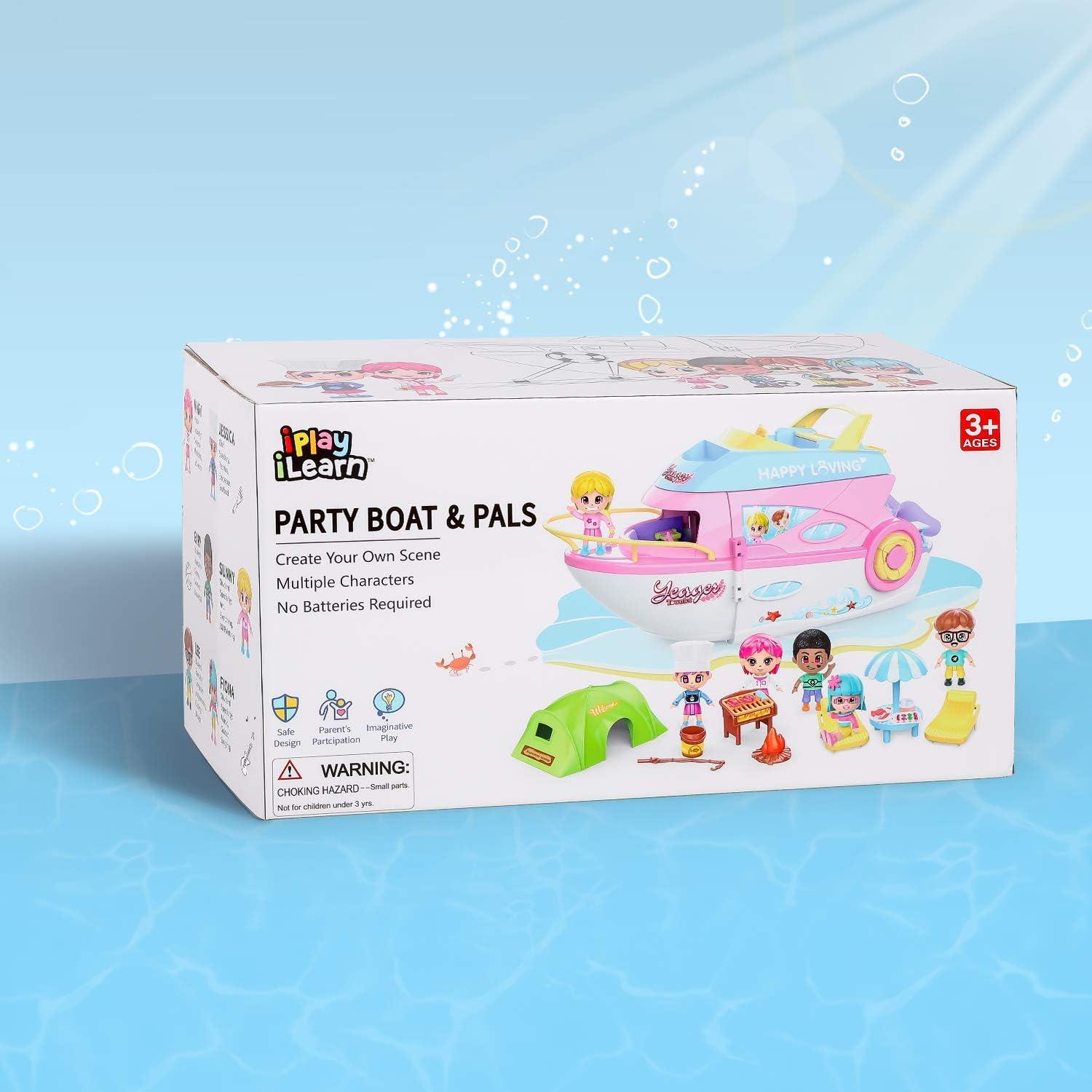 Casa de Muñecas en Barco iPlay, iLearn para Niñas 3-12 Años