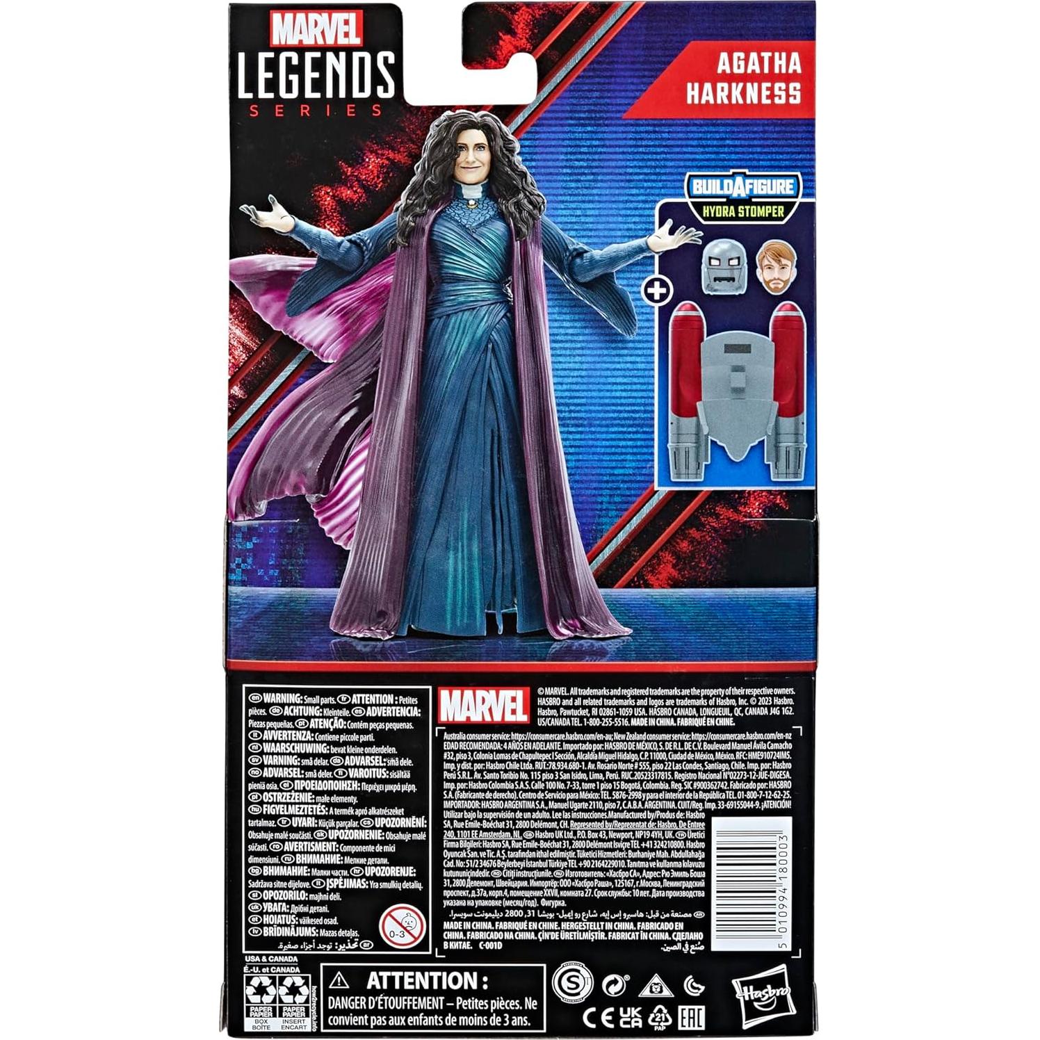 Figura de Acción Agatha Harkness 15 cm Marvel Legends Hasbro