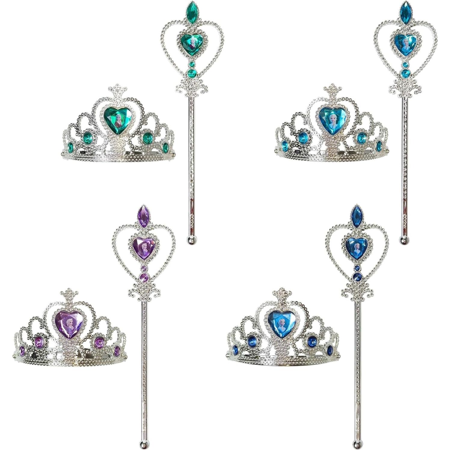Conjunto de Tiara y Varita LUV HER Frozen - 8 Piezas