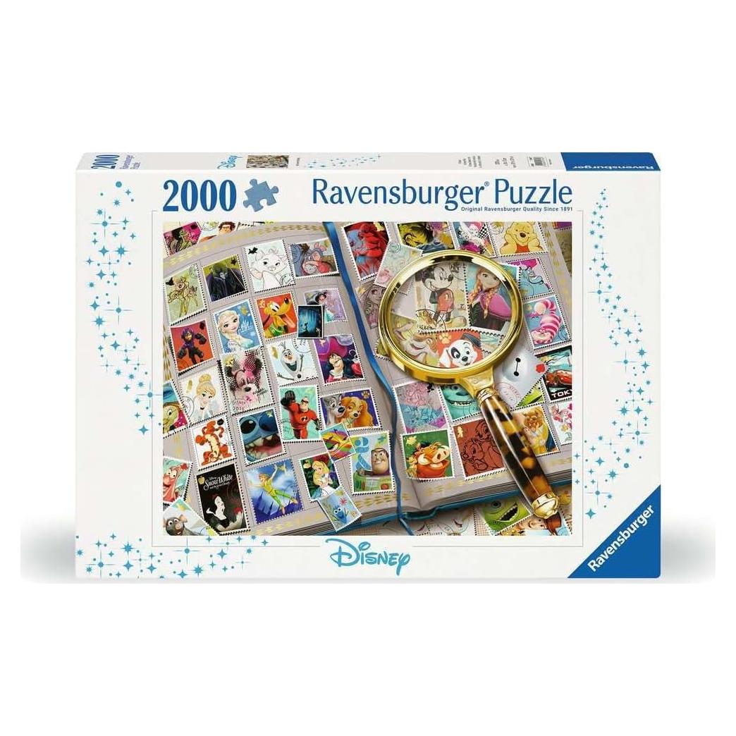 Rompecabezas Ravensburger 2000 Piezas Disney Álbum Sellos
