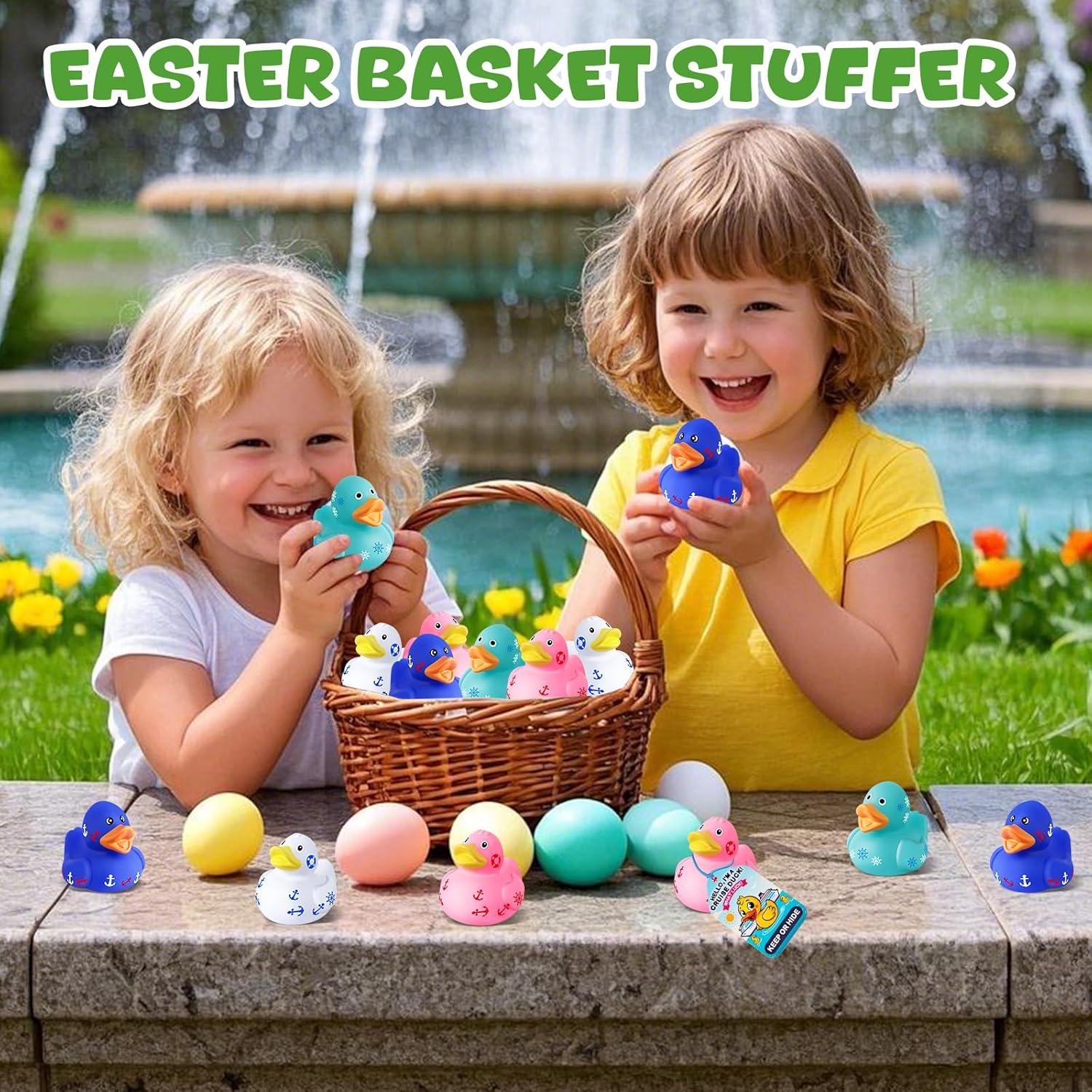 Paquete de 60 Patos de Goma ANGGIKO para Crucero y Juegos