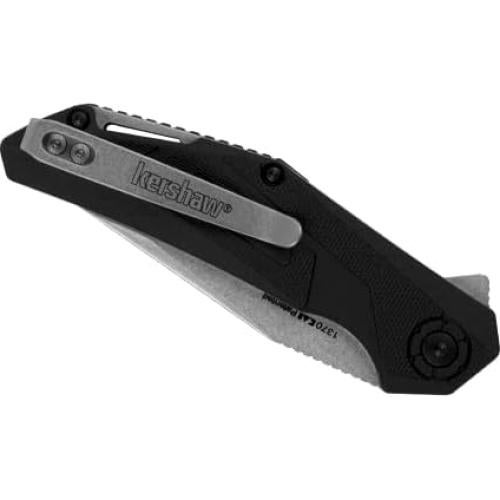 Cuchillo de bolsillo Kershaw Camshaft 7.62 cm acero inoxidable negro