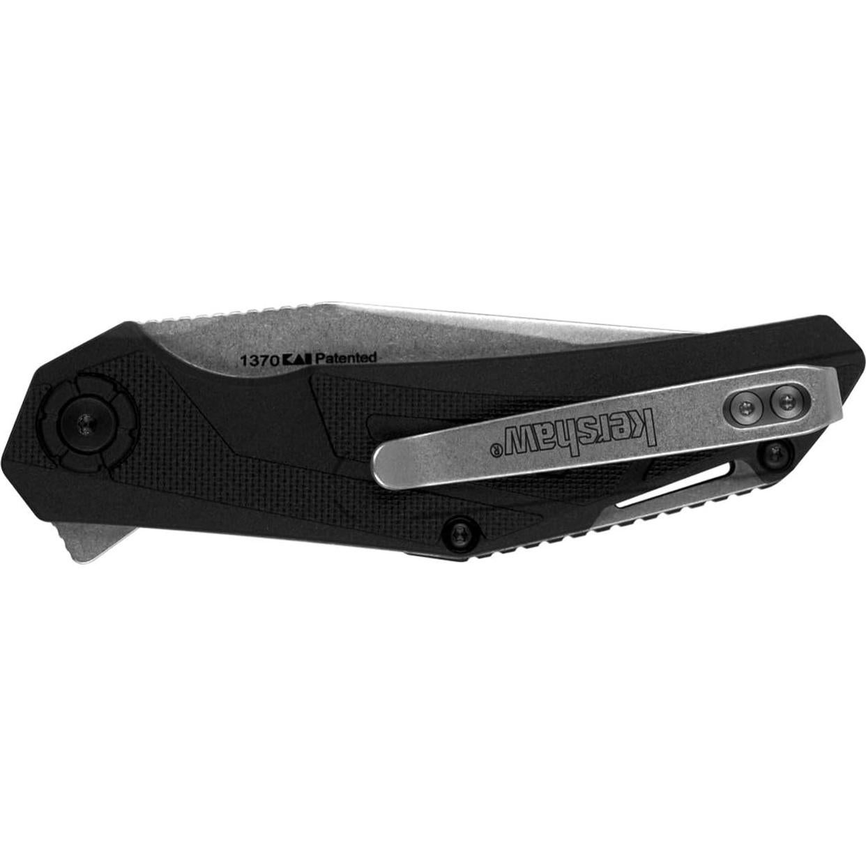 Cuchillo de bolsillo Kershaw Camshaft 7.62 cm acero inoxidable negro