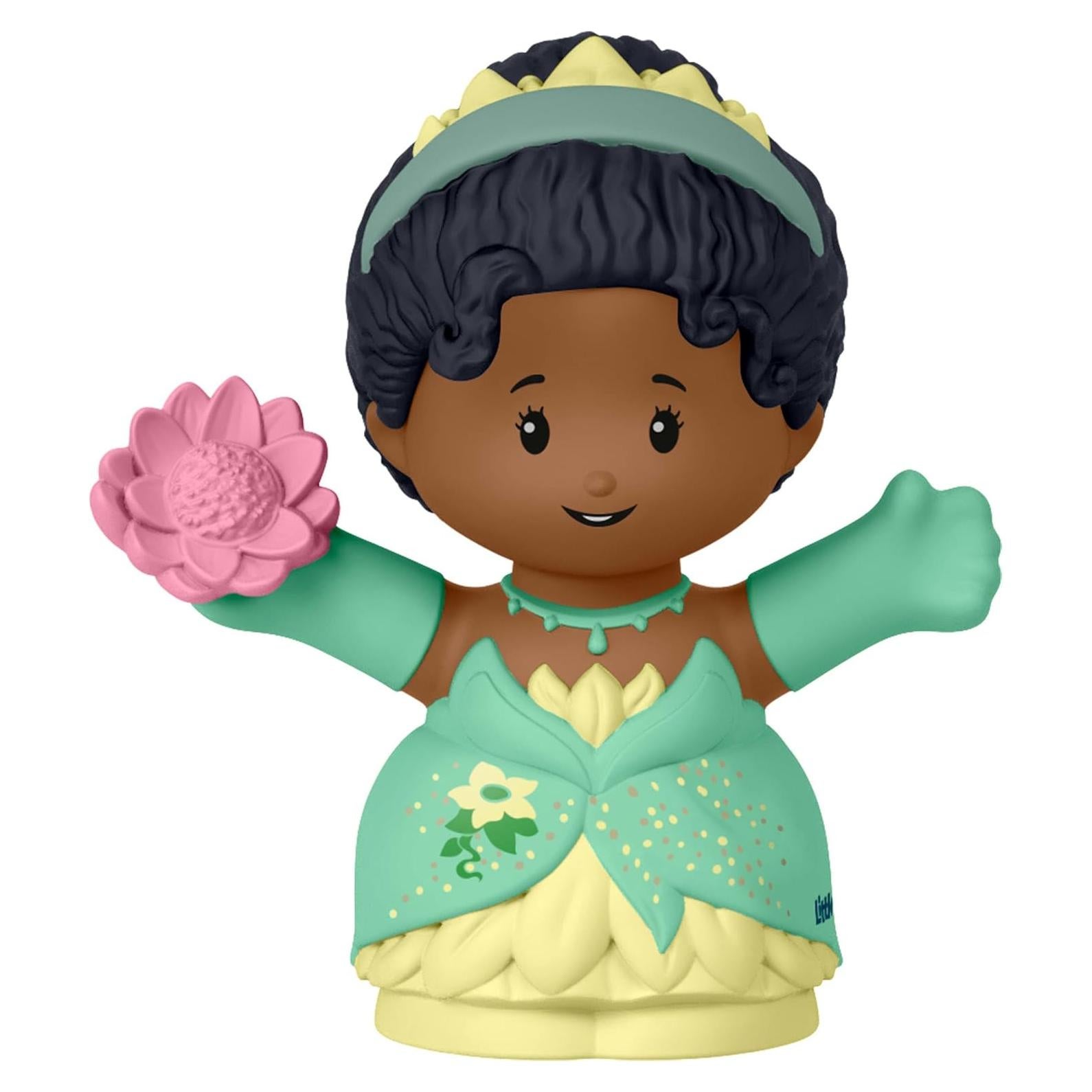 Figura Princesa Tiana Little People Mattel 8.9x6.4x5.1cm