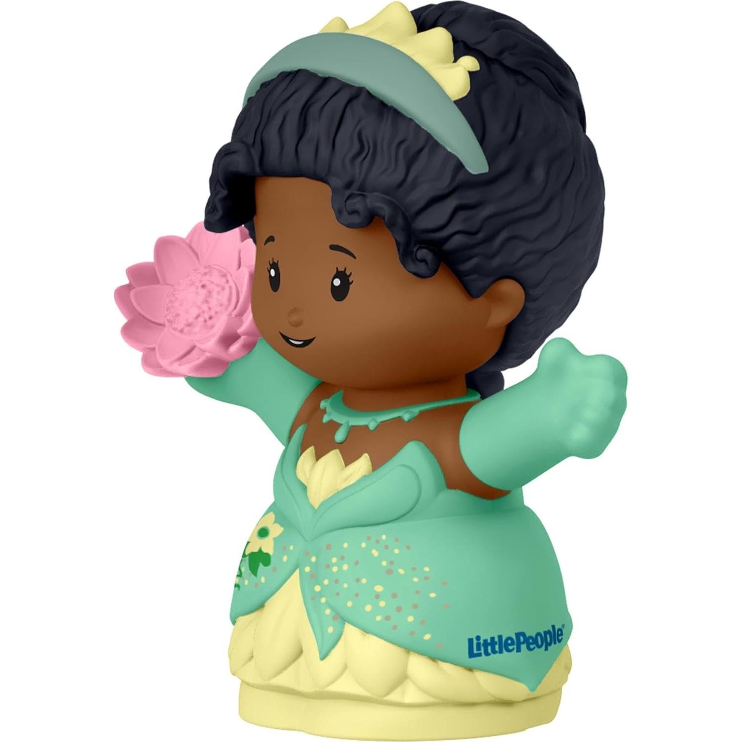 Figura Princesa Tiana Little People Mattel 8.9x6.4x5.1cm