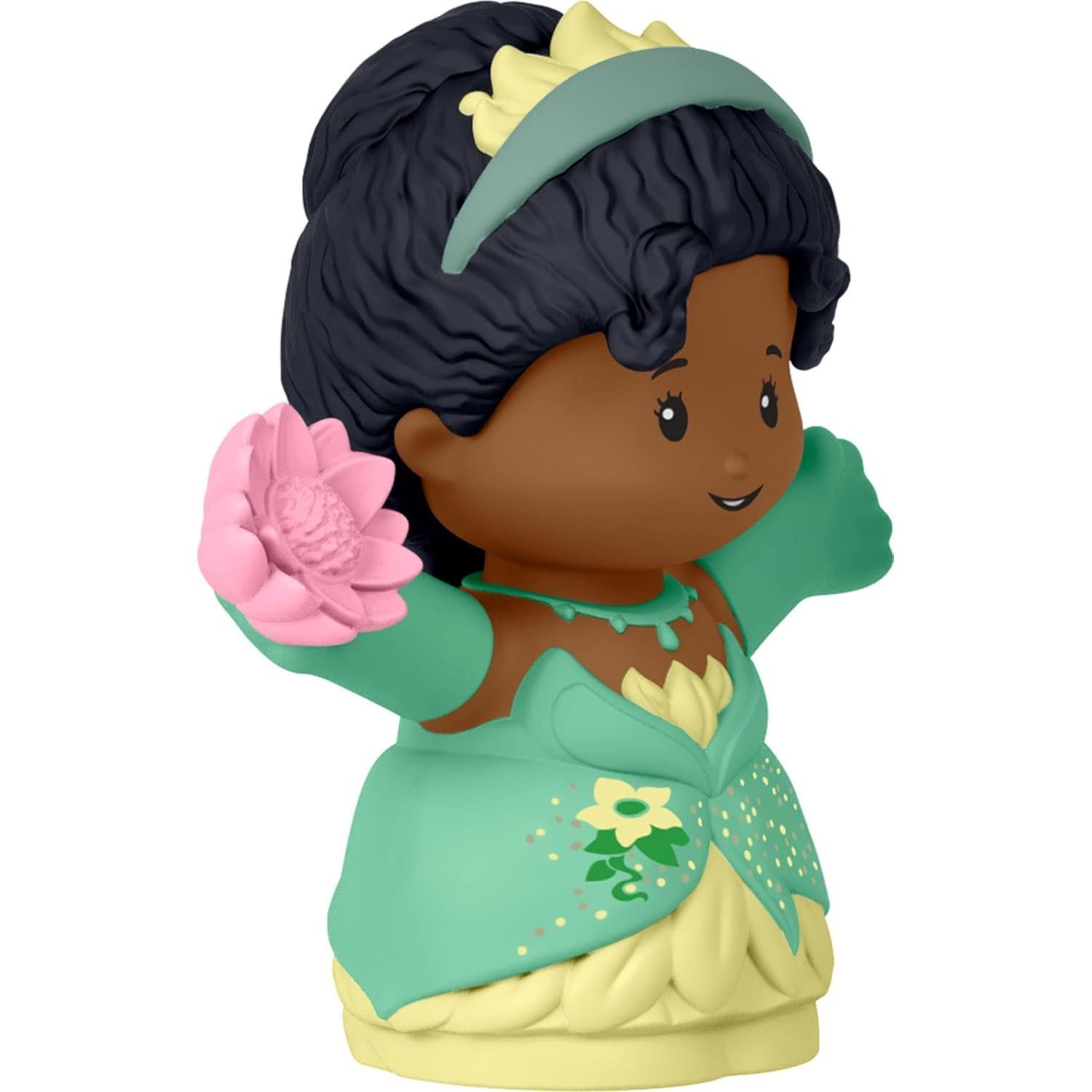 Figura Princesa Tiana Little People Mattel 8.9x6.4x5.1cm