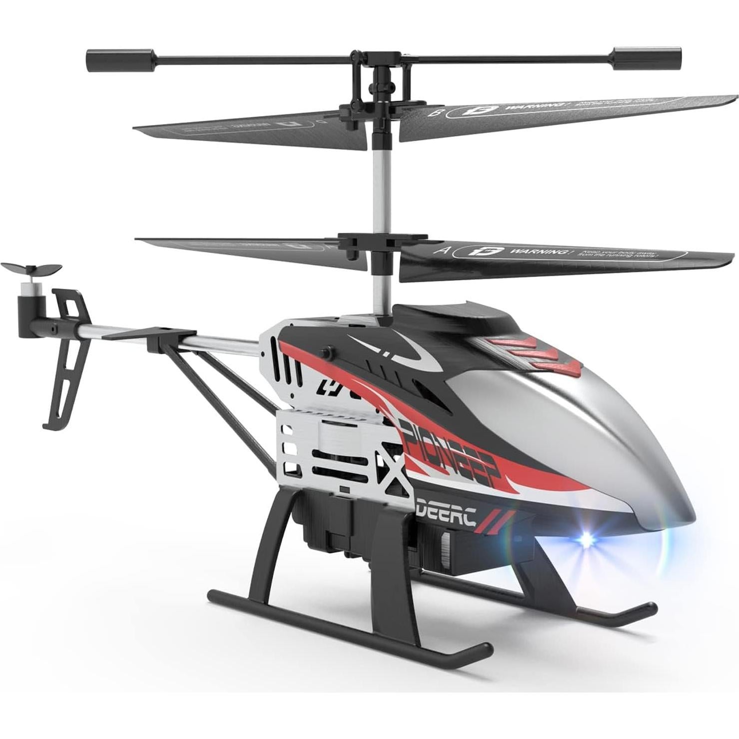DEERC DE52 Remote Control Helicopter,Altitude Hold RC Helicopters with Storage Case Extra Shell,2.4GHz Aircraft Indoor Flying Toy with High&Low Speed Mode,2 Modular Battery for 24 Min Play Boys Girls
